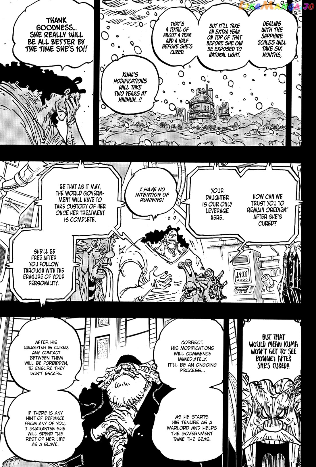 One Piece Chapter 1100 - page 8