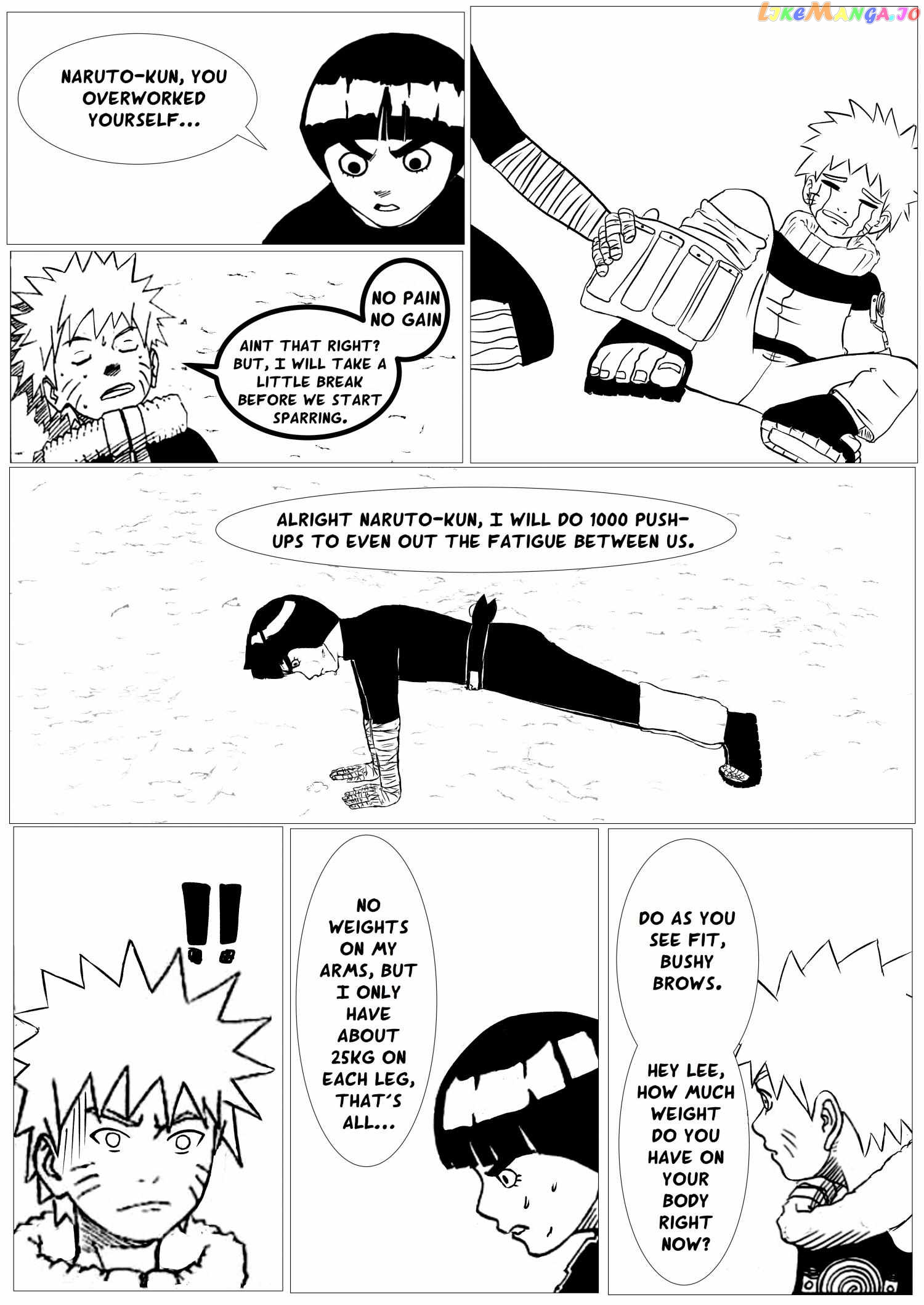 NARUTO : The Seventh Hokage Reborn Chapter 3 - page 2