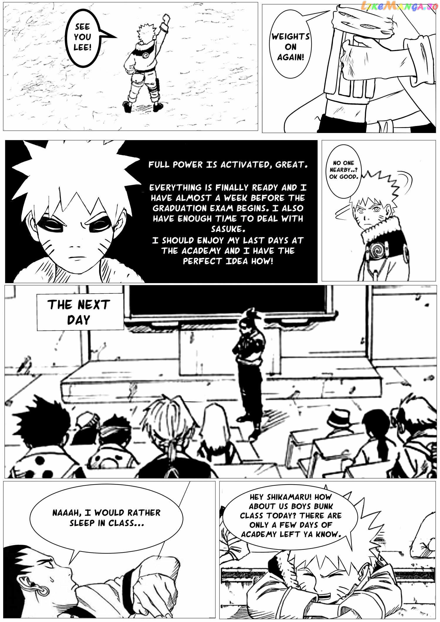 NARUTO : The Seventh Hokage Reborn Chapter 3 - page 12