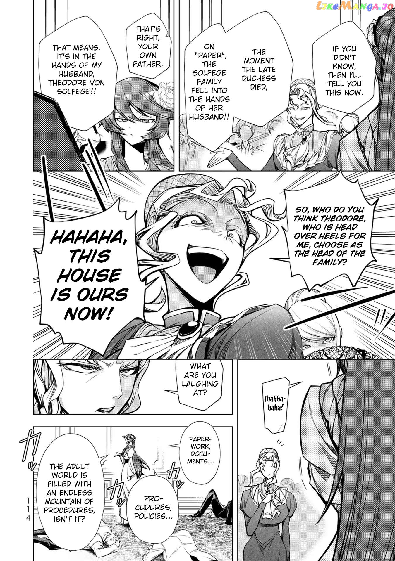 A Splendid Revenge Story of a Super-Dreadnought Cheat Villainess Chapter 3 - page 29