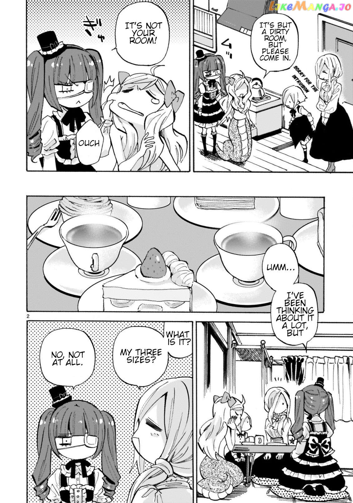 Jashin-chan Dropkick Chapter 247 - page 2