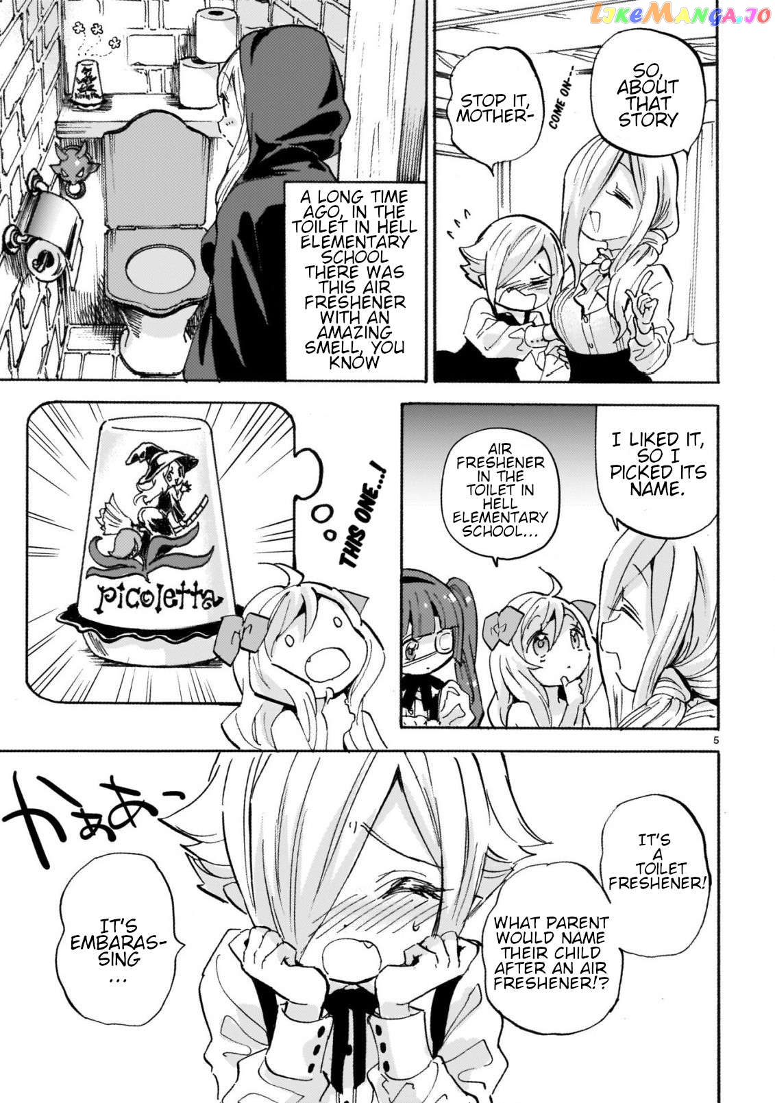 Jashin-chan Dropkick Chapter 247 - page 5