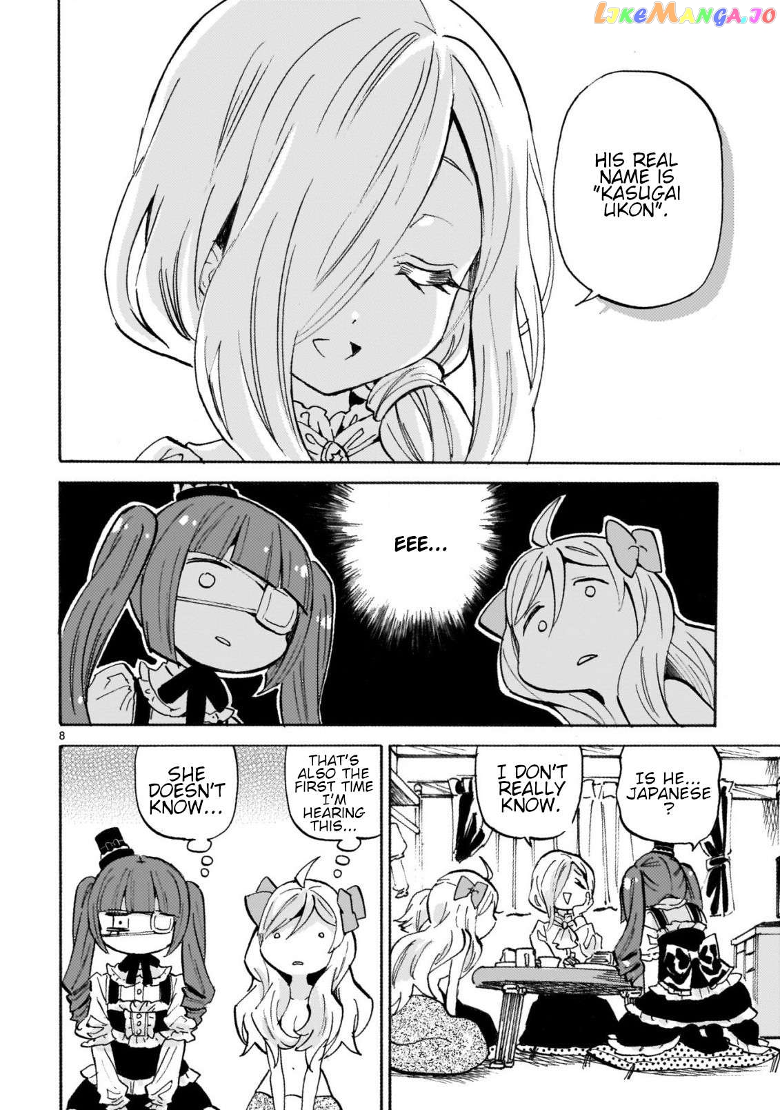 Jashin-chan Dropkick Chapter 247 - page 8