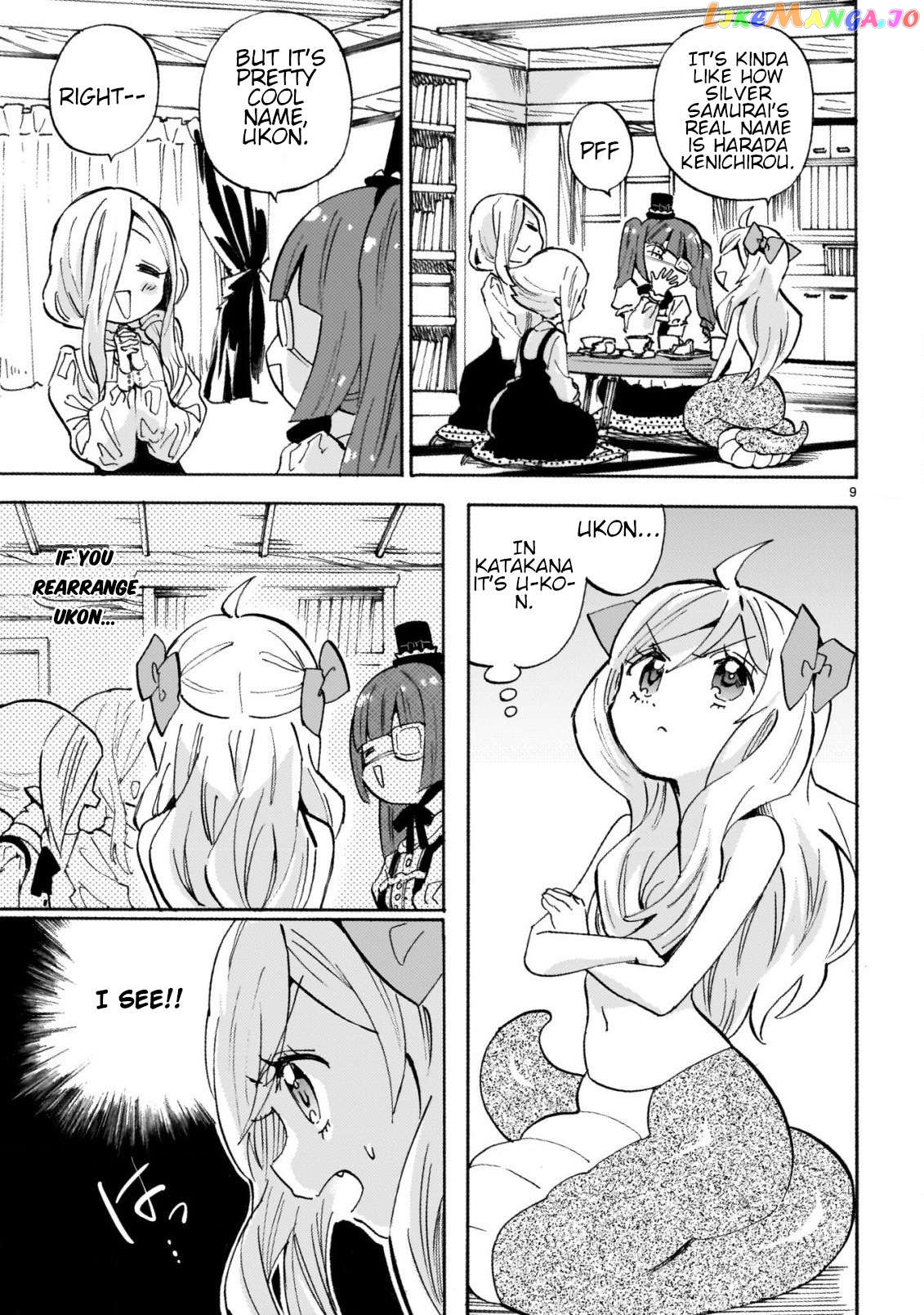 Jashin-chan Dropkick Chapter 247 - page 9