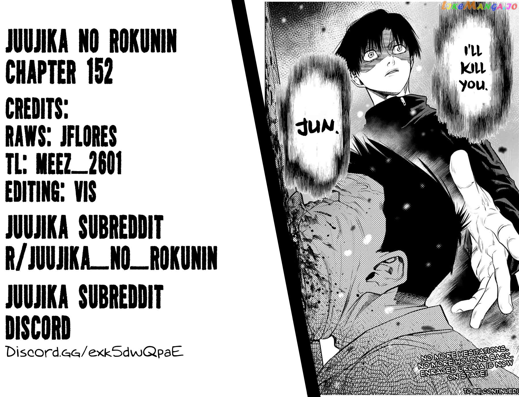 Juujika No Rokunin Chapter 152 - page 21