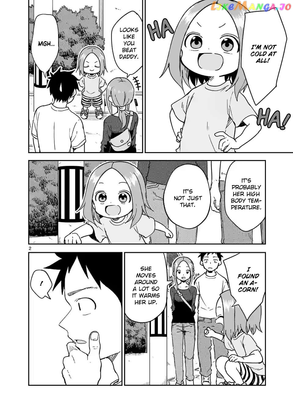 Karakai Jouzu no (Moto) Takagi-san Chapter 297 - page 2