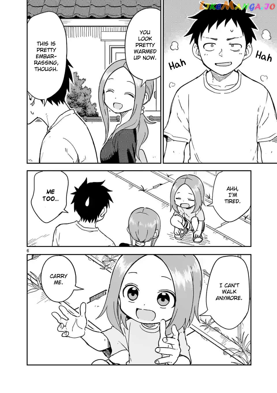 Karakai Jouzu no (Moto) Takagi-san Chapter 297 - page 6