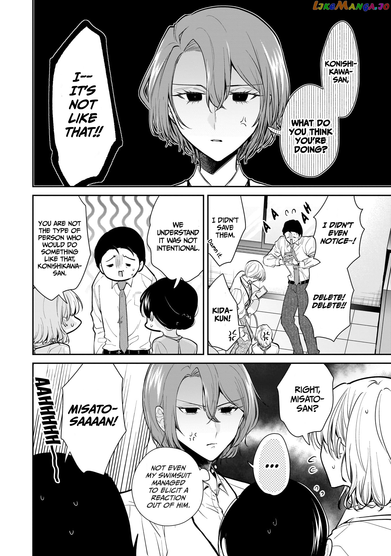 Misato-San Is A Bit Cold Towards Her Boss Who Pampers Chapter 9 - page 16