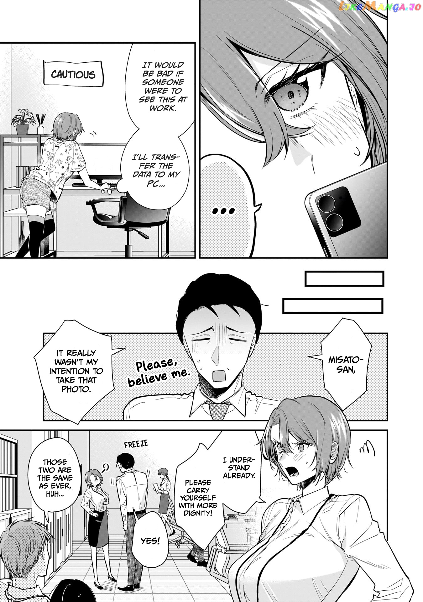 Misato-San Is A Bit Cold Towards Her Boss Who Pampers Chapter 9 - page 19