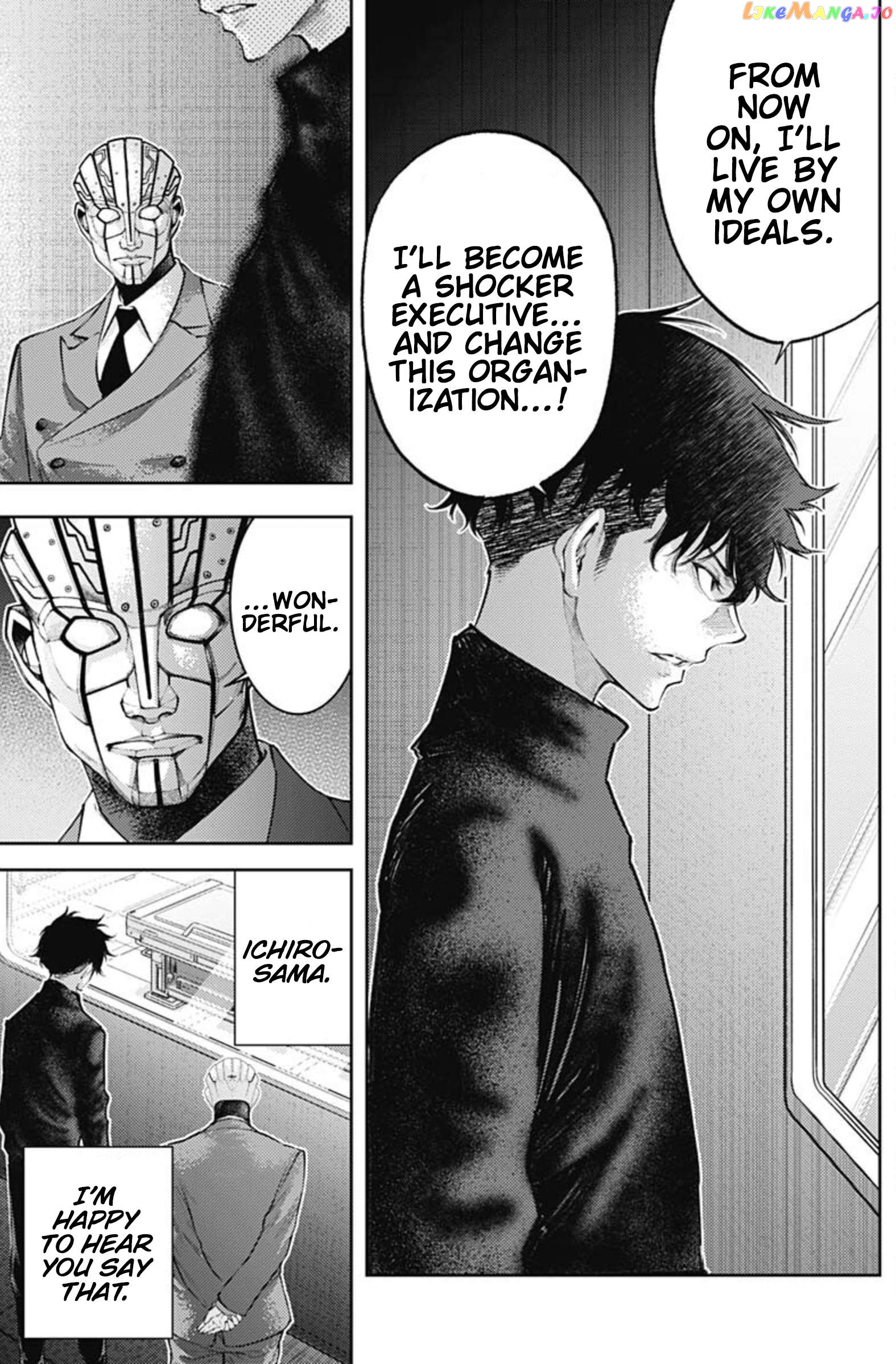 There is no true peace in this world -Shin Kamen Rider SHOCKER SIDE- chapter 32 - page 7