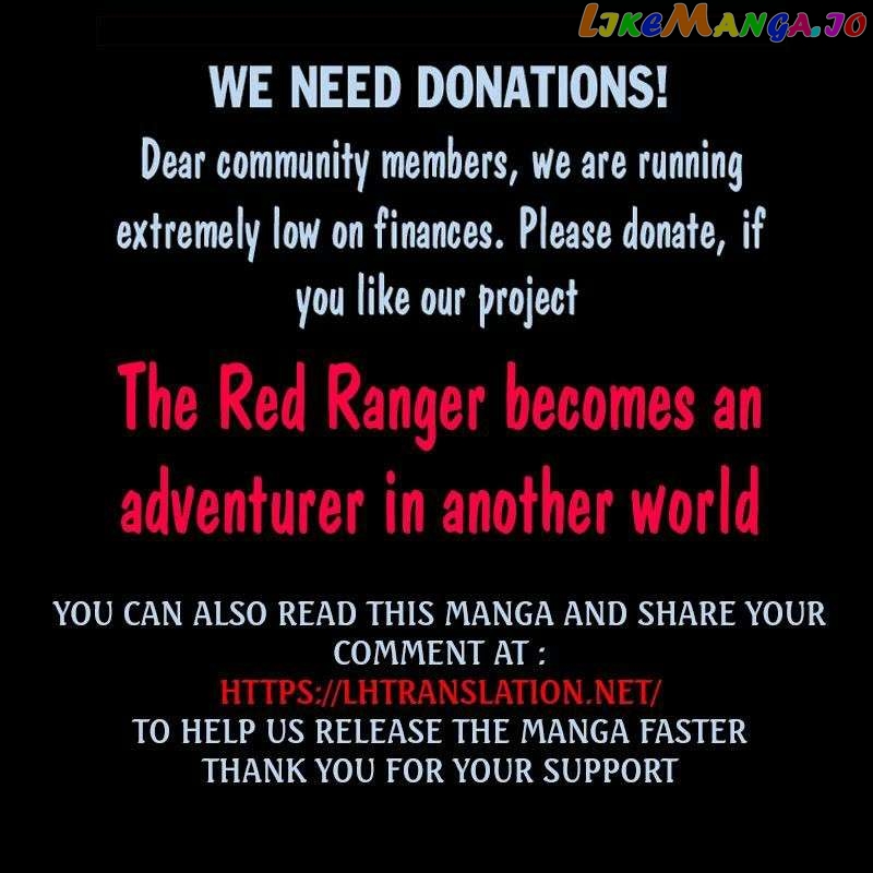 The Red Ranger Becomes an Adventurer in Another World Chapter 27 - page 35