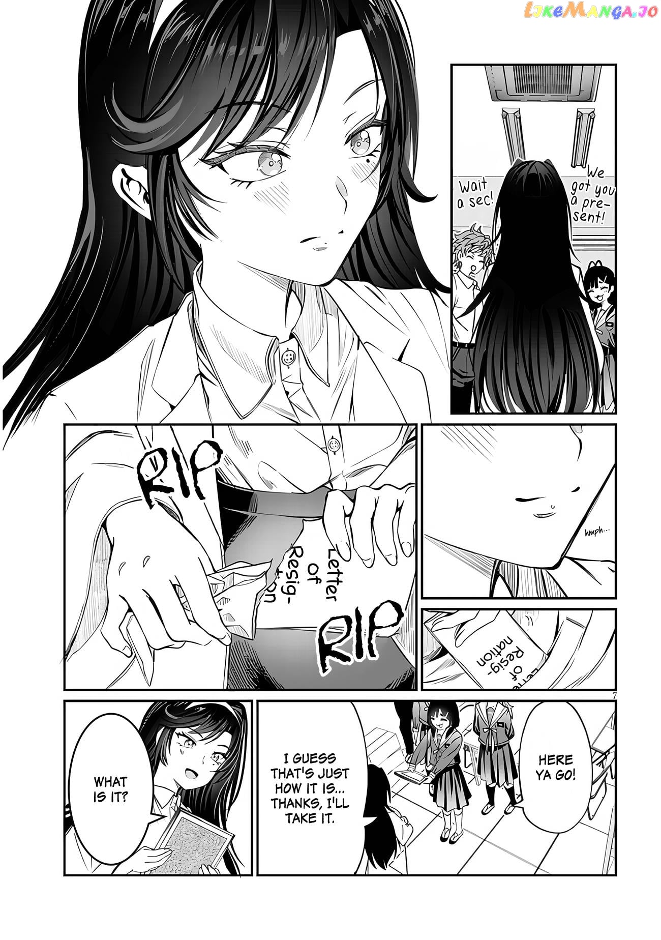 Kimi wa Yakamashi Tojite yo Kuchi wo! Chapter 38 - page 7