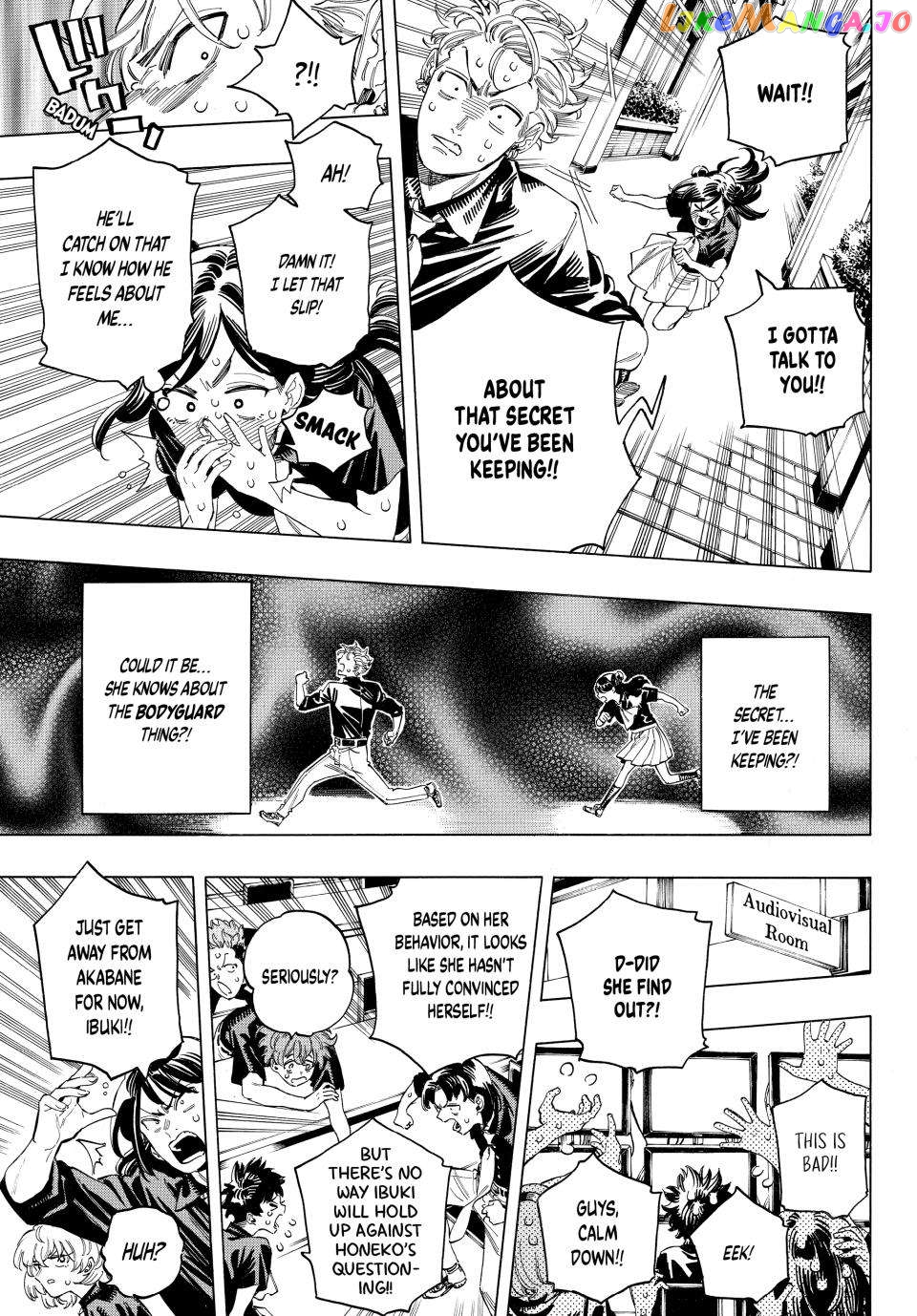 Akabane Honeko No Bodyguard Chapter 48 - page 13