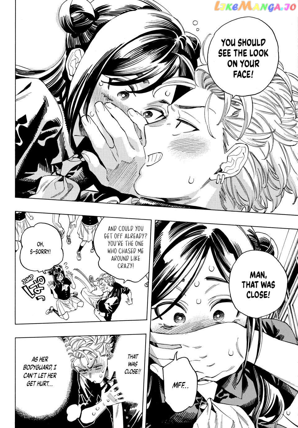 Akabane Honeko No Bodyguard Chapter 48 - page 18