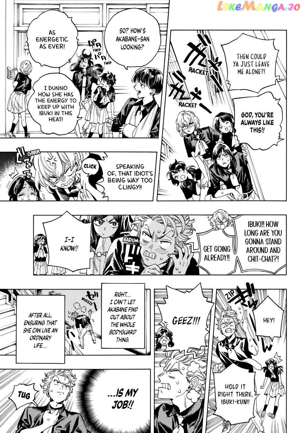 Akabane Honeko No Bodyguard Chapter 48 - page 5