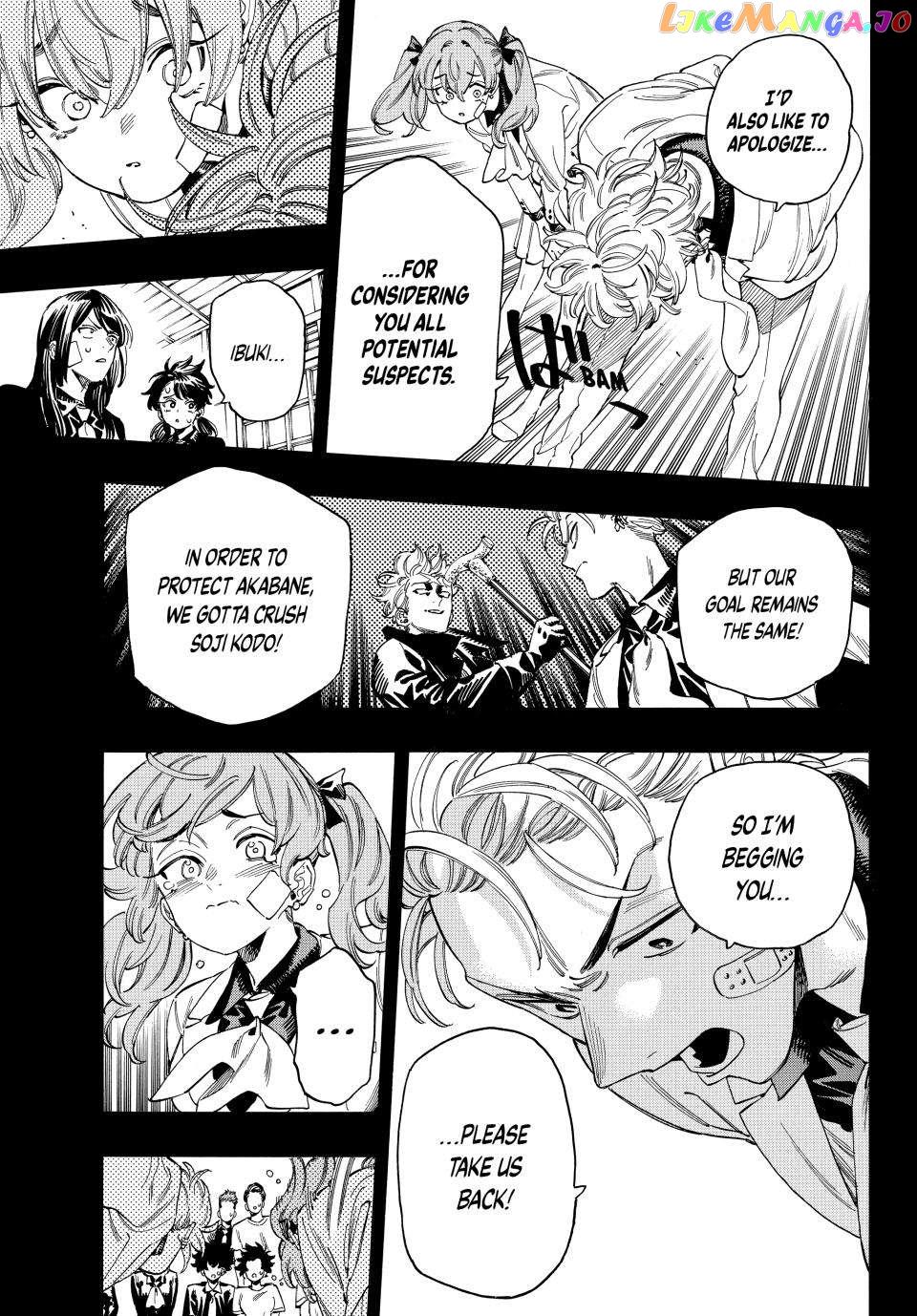 Akabane Honeko No Bodyguard Chapter 48 - page 9