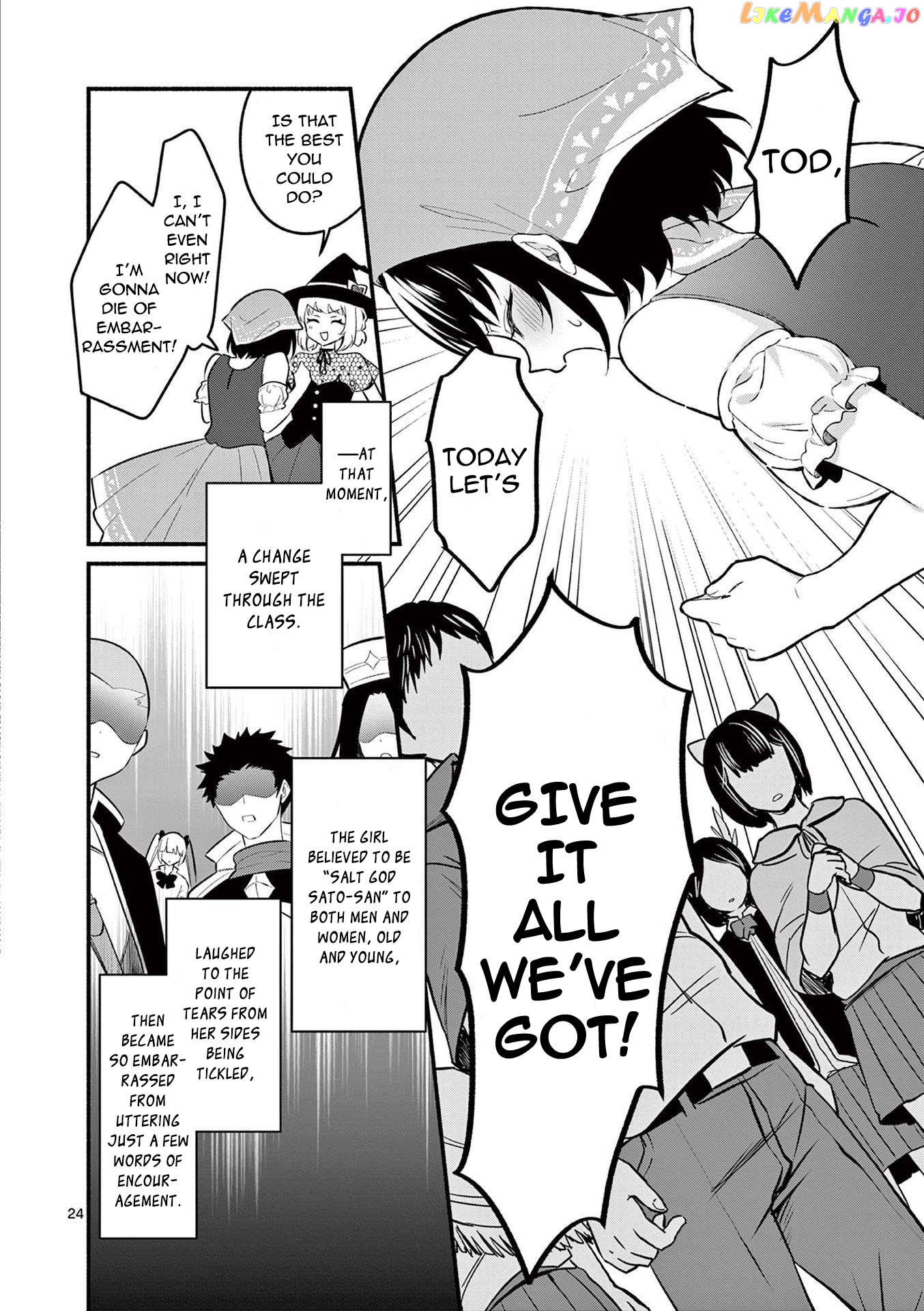 Shiotaiou no Sato-san ga Ore ni dake Amai Chapter 57 - page 24