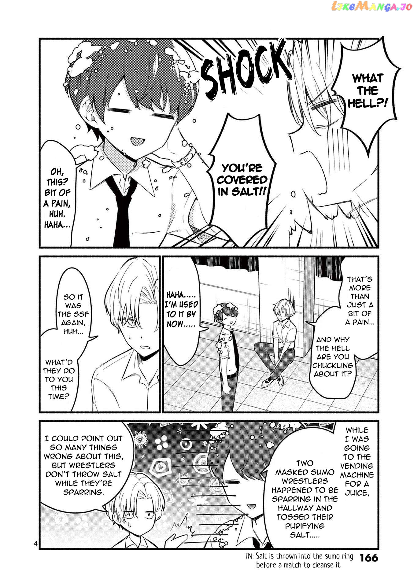 Shiotaiou no Sato-san ga Ore ni dake Amai Chapter 57 - page 4