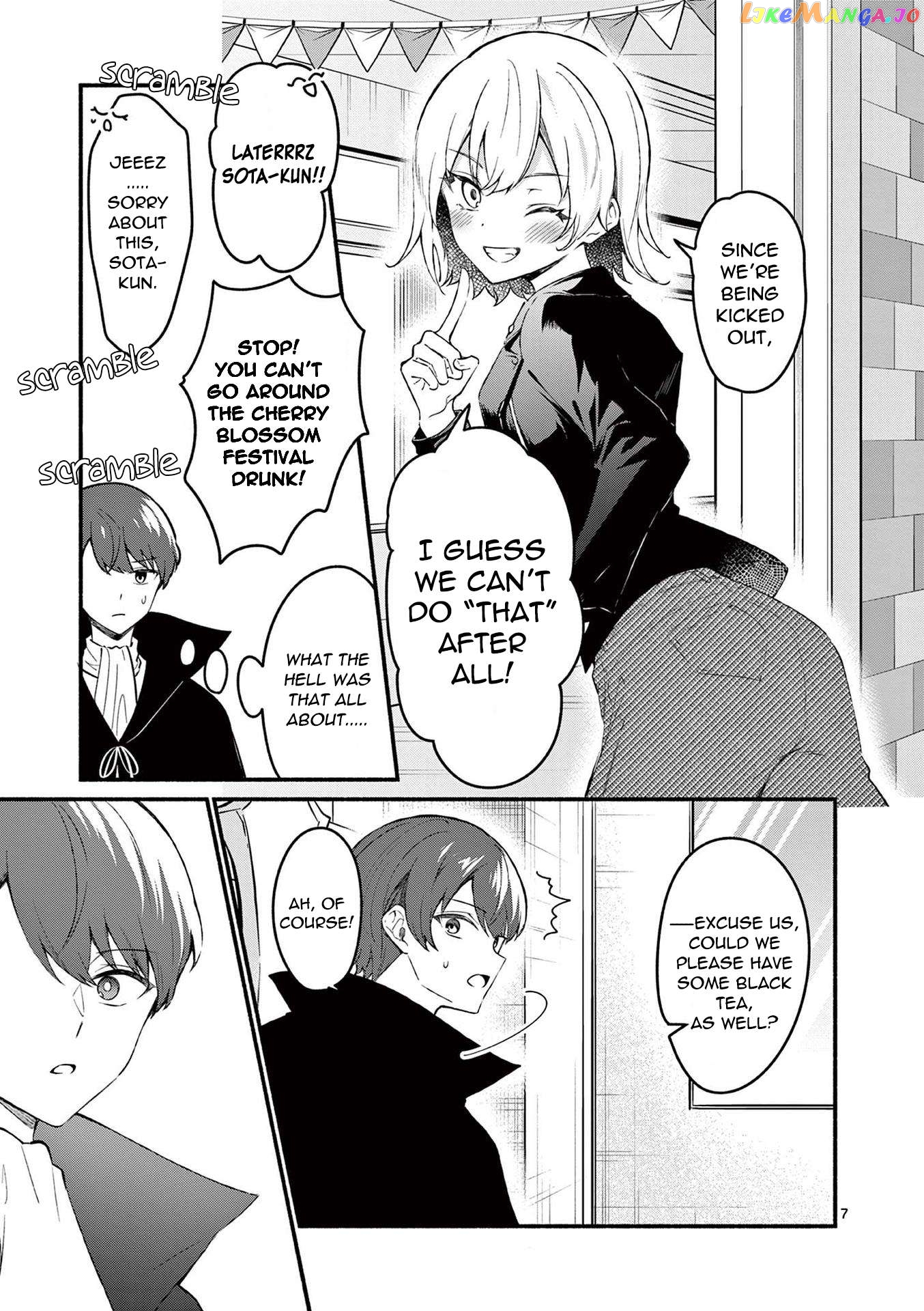 Shiotaiou no Sato-san ga Ore ni dake Amai Chapter 58 - page 7
