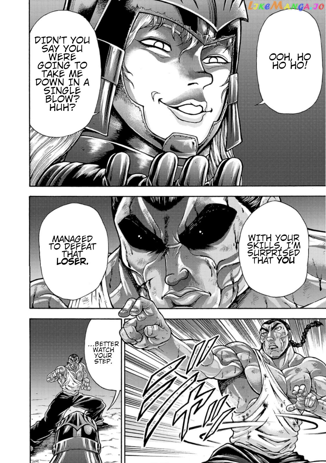 Baki Gaiden – Retsu Kaioh Isekai Tensei Shitemo Ikkō Kamawan! chapter 37 - page 12