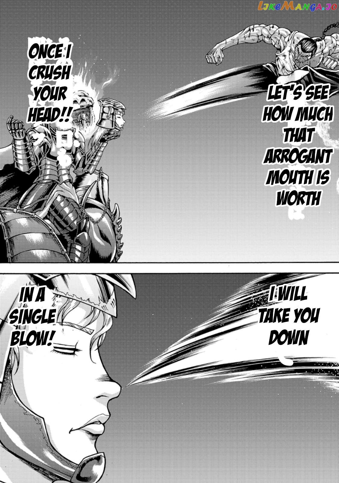Baki Gaiden – Retsu Kaioh Isekai Tensei Shitemo Ikkō Kamawan! chapter 37 - page 8