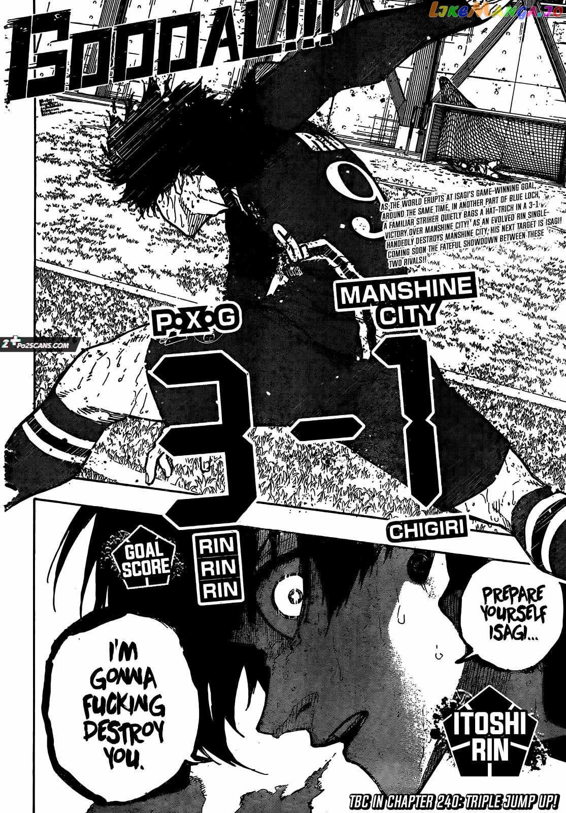 Blue Lock Chapter 239 - page 19