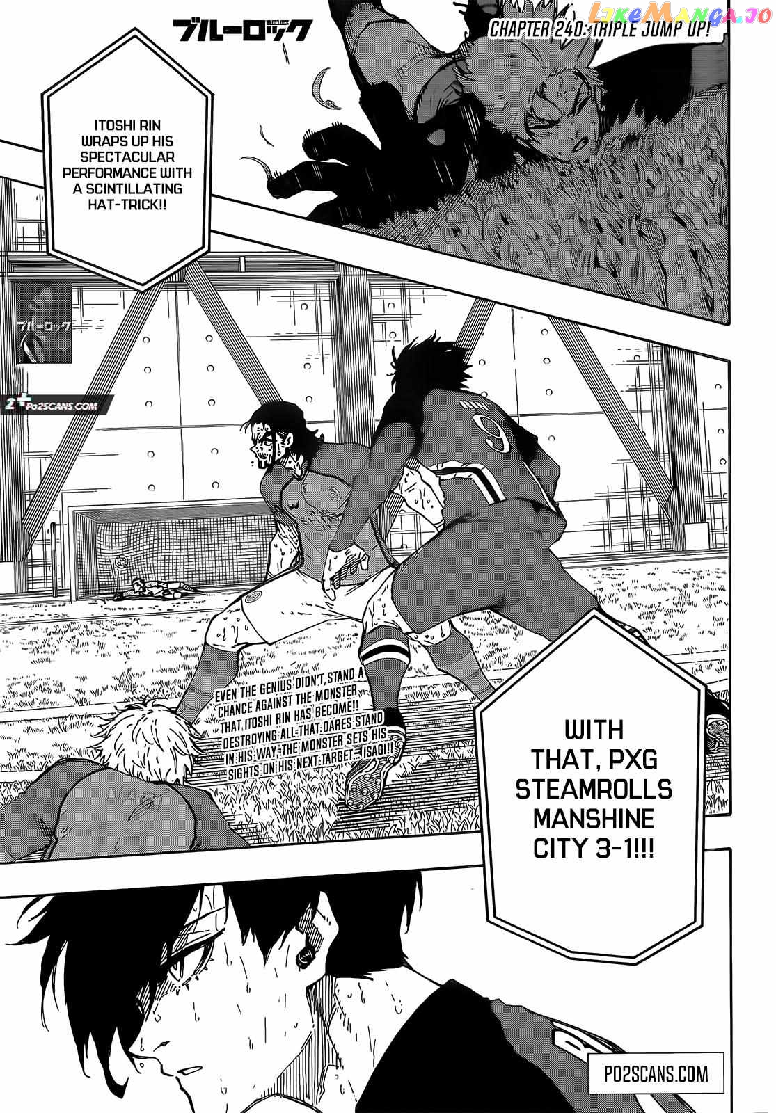 Blue Lock Chapter 240 - page 2