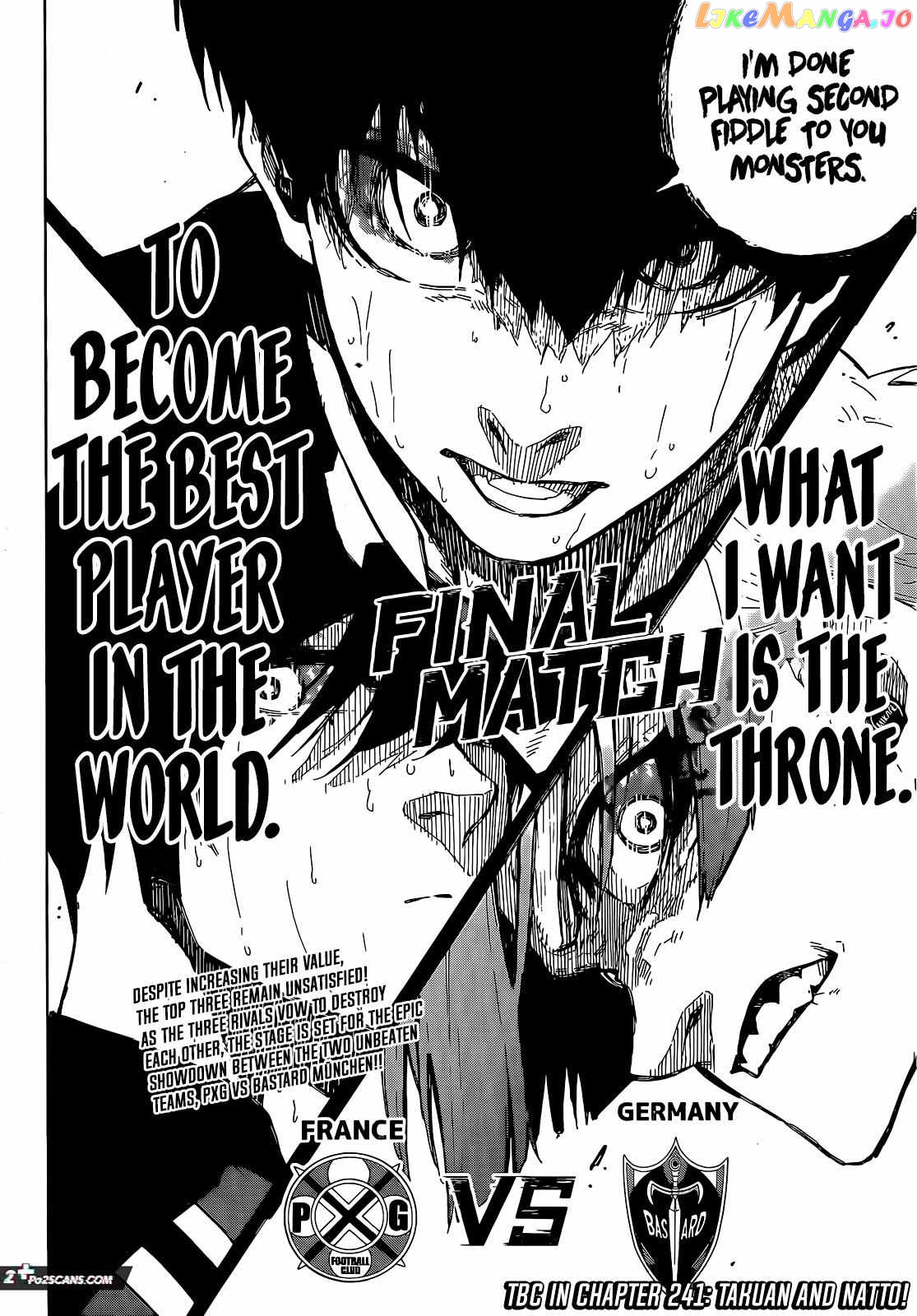 Blue Lock Chapter 240 - page 21