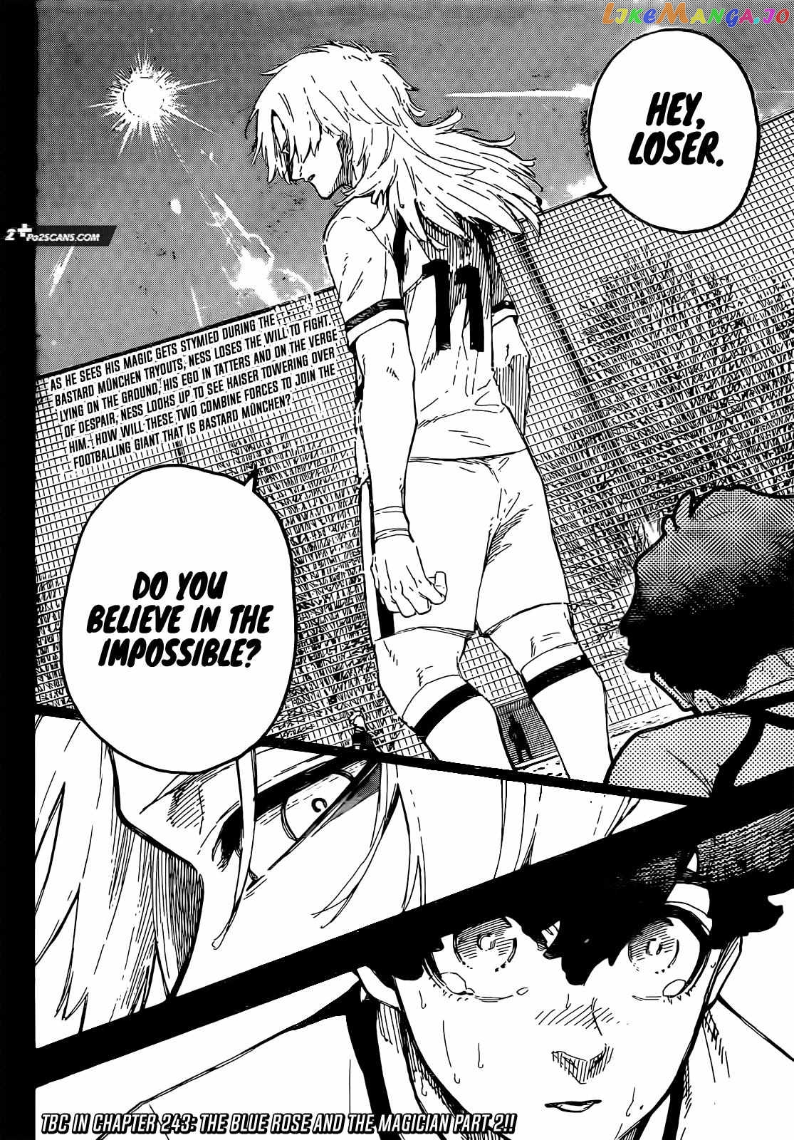 Blue Lock Chapter 242 - page 20