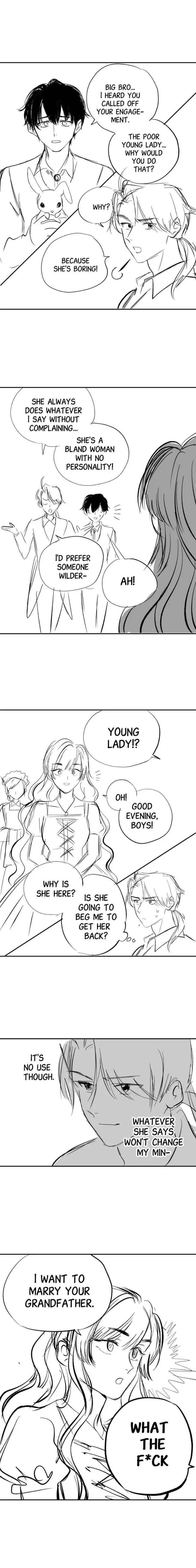 Falling in Love With My Ex-fiancé's Grandfather chapter 6 - page 1