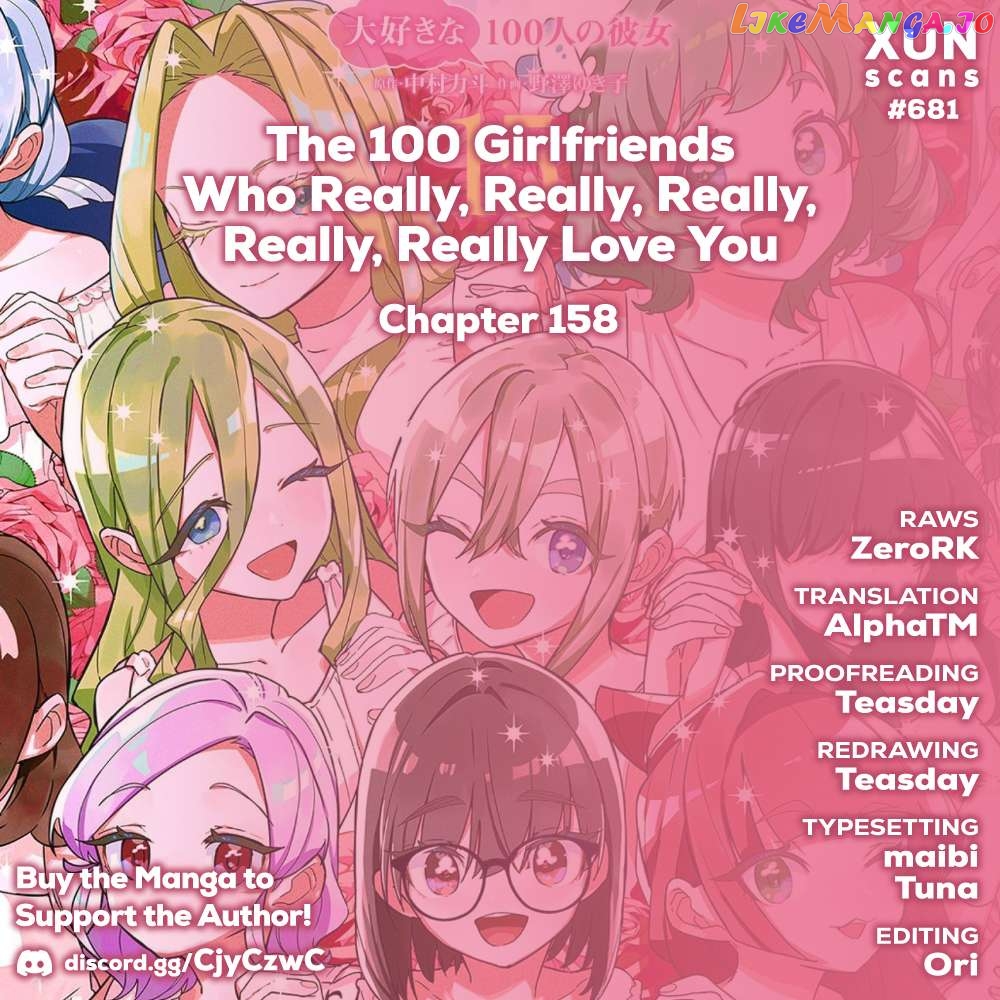 The 100 Girlfriends Who Really, Really, Really, Really, Really Love You Chapter 158 - page 1