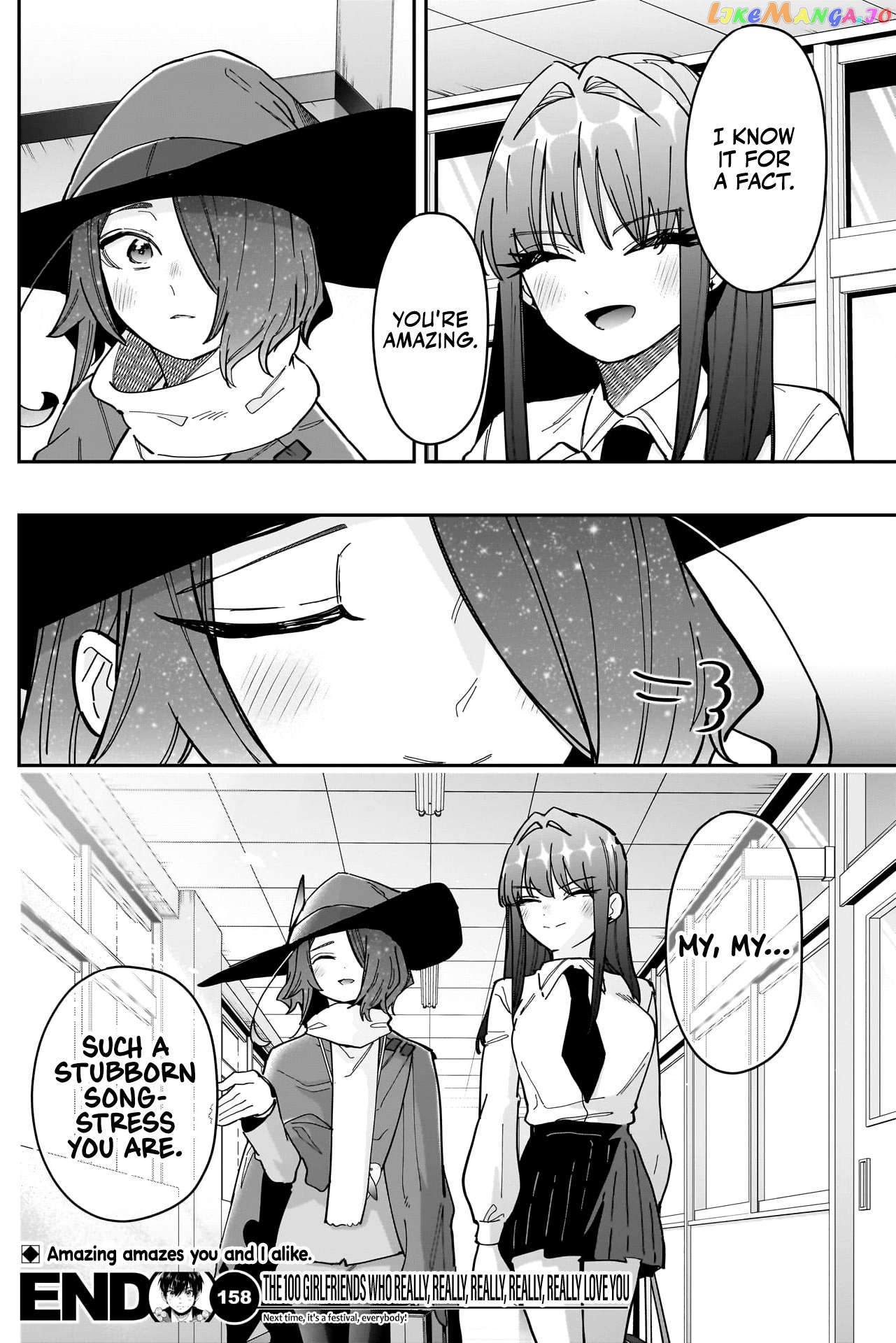 The 100 Girlfriends Who Really, Really, Really, Really, Really Love You Chapter 158 - page 22