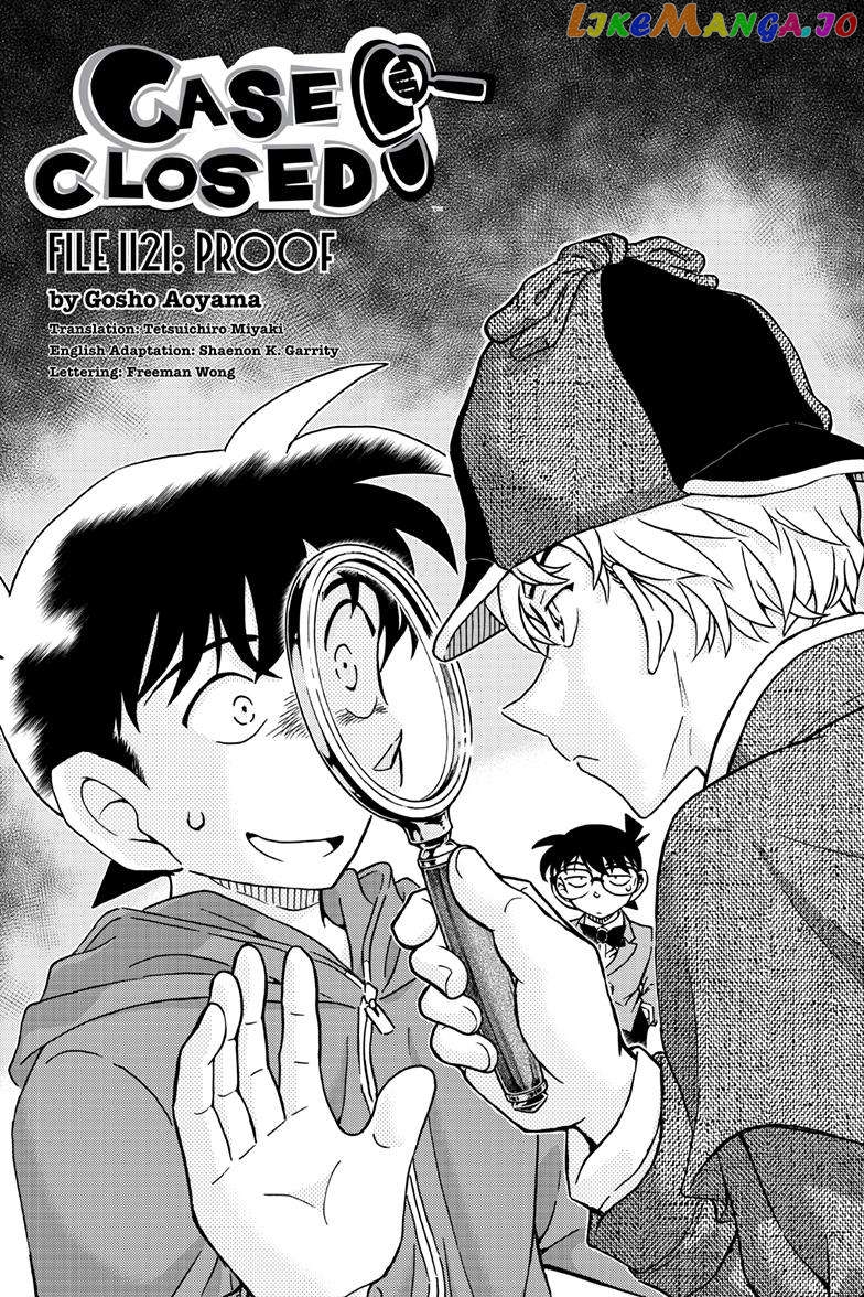 Detective Conan Chapter 1121 - page 1