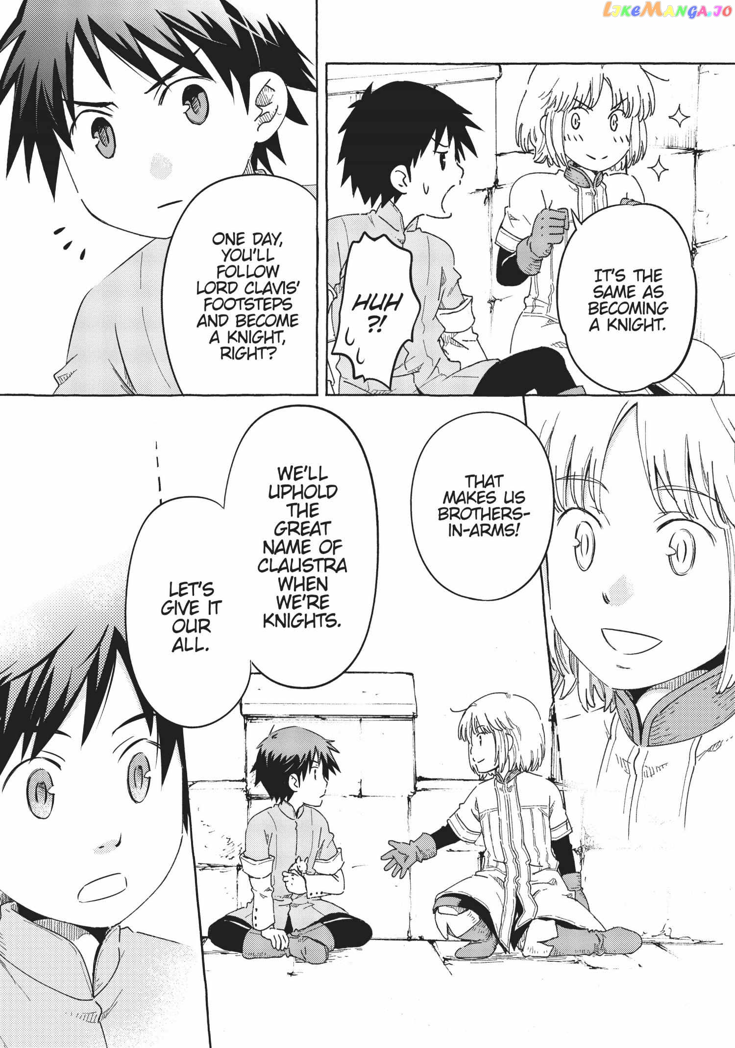 Kishi-tan wa Jouheki no Naka de Hana Hiraku Chapter 4 - page 10