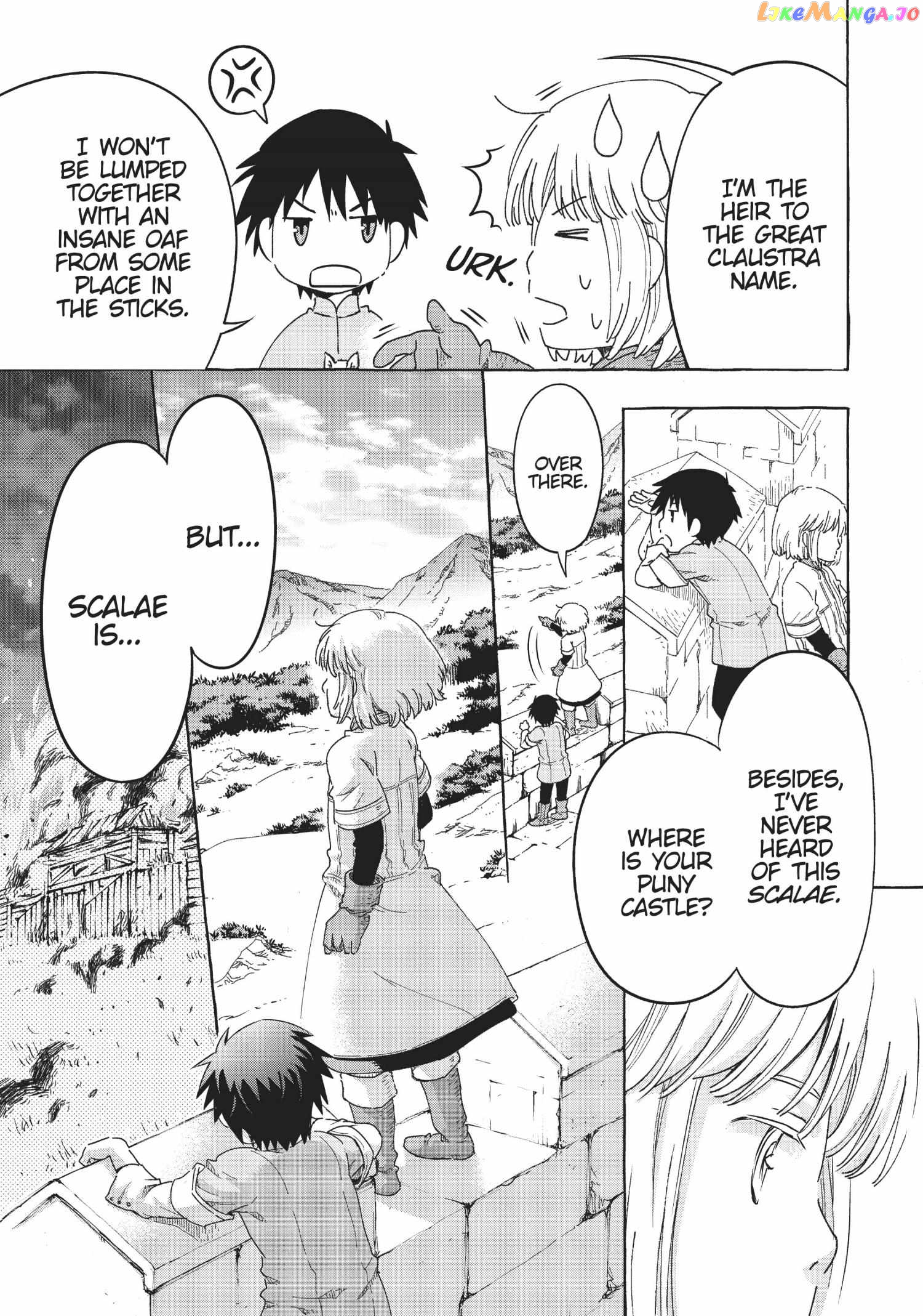 Kishi-tan wa Jouheki no Naka de Hana Hiraku Chapter 4 - page 11