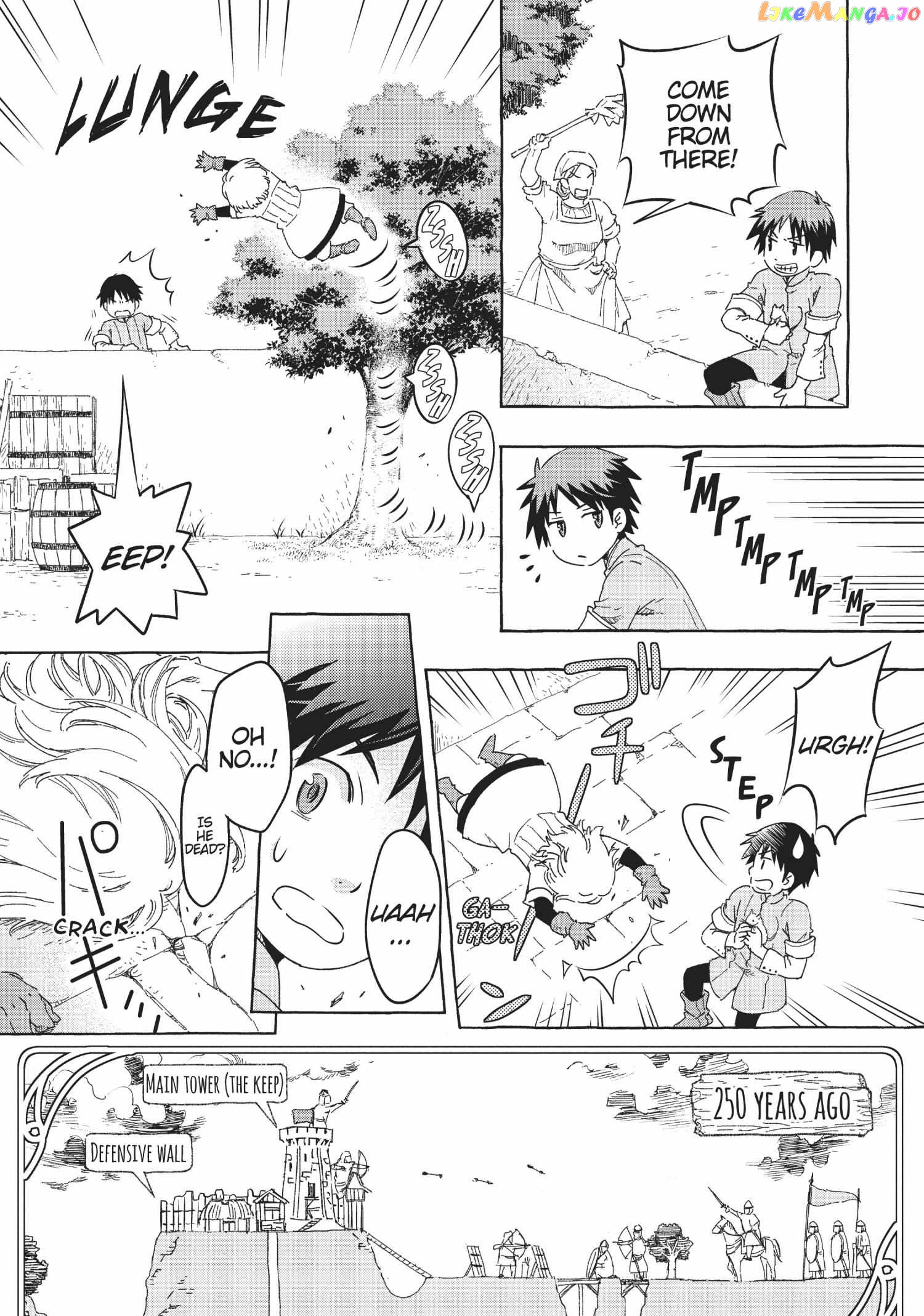Kishi-tan wa Jouheki no Naka de Hana Hiraku Chapter 4 - page 4