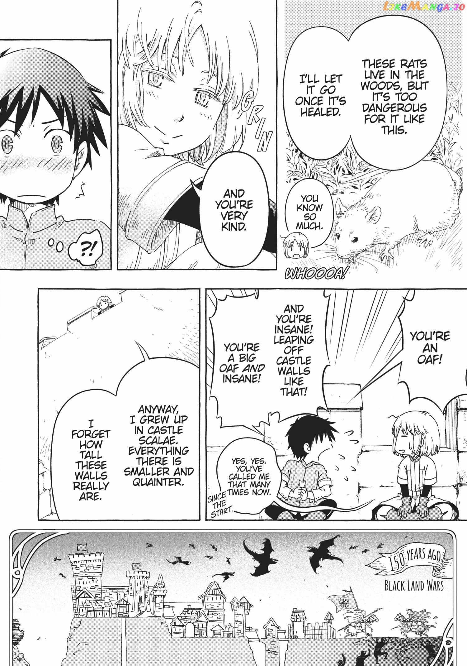 Kishi-tan wa Jouheki no Naka de Hana Hiraku Chapter 4 - page 8