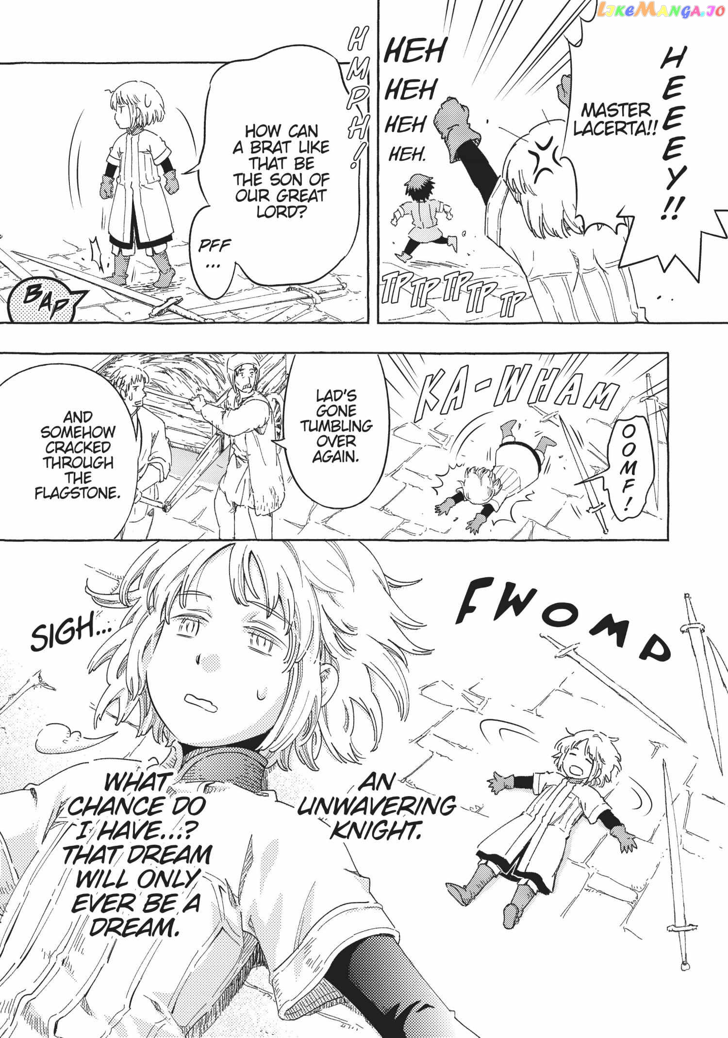 Kishi-tan wa Jouheki no Naka de Hana Hiraku Chapter 3 - page 5