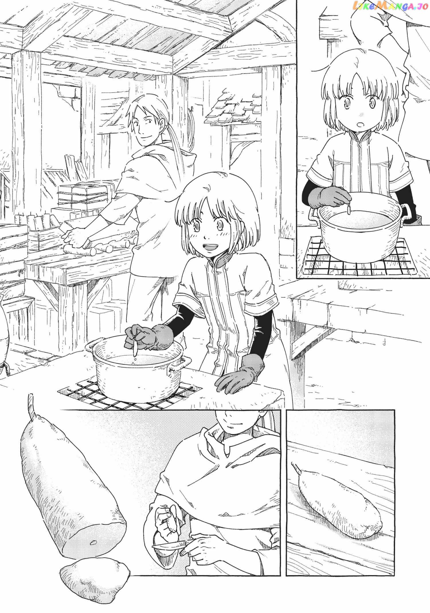 Kishi-tan wa Jouheki no Naka de Hana Hiraku Chapter 4.5 - page 5
