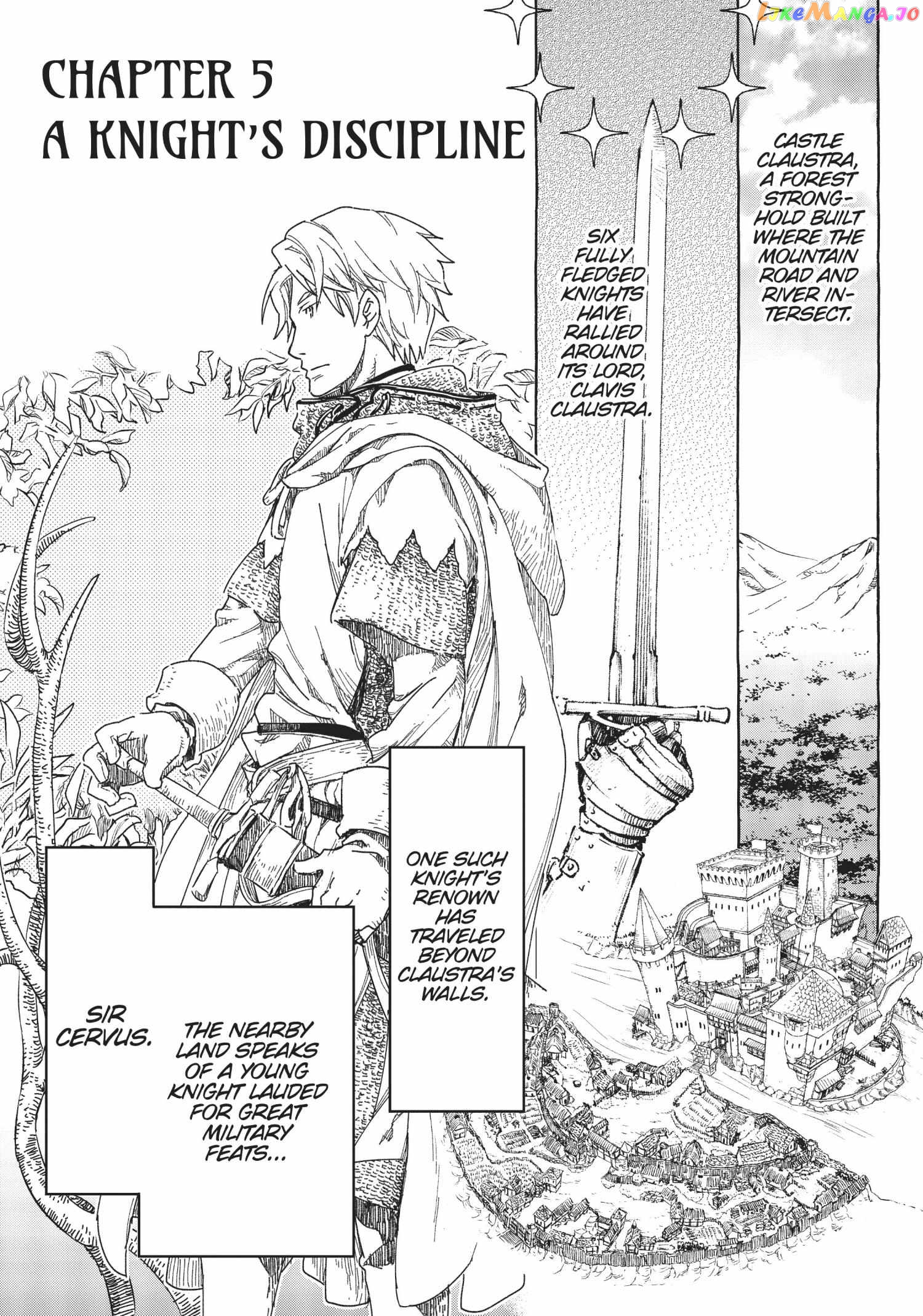 Kishi-tan wa Jouheki no Naka de Hana Hiraku Chapter 5 - page 1