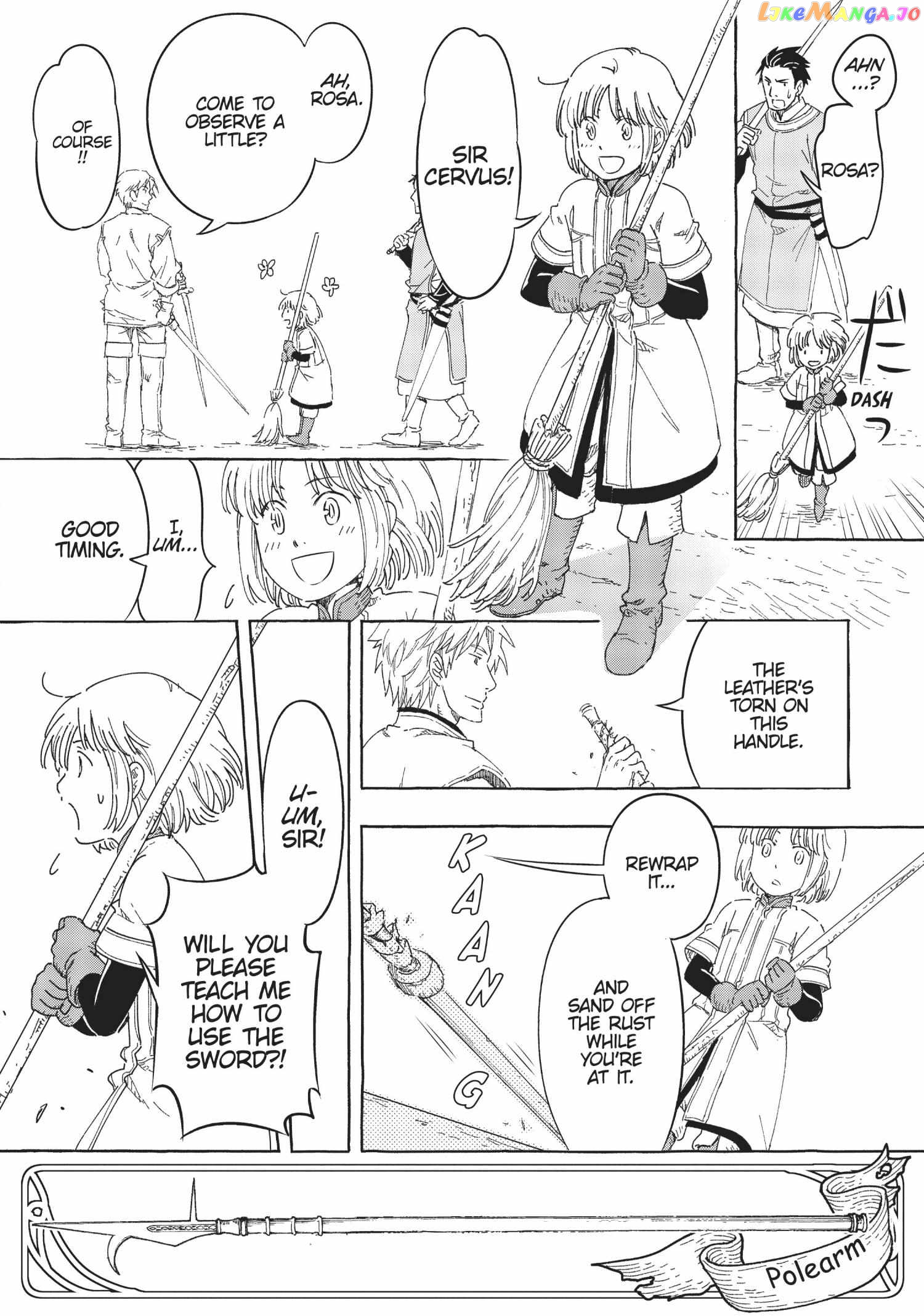 Kishi-tan wa Jouheki no Naka de Hana Hiraku Chapter 5 - page 4