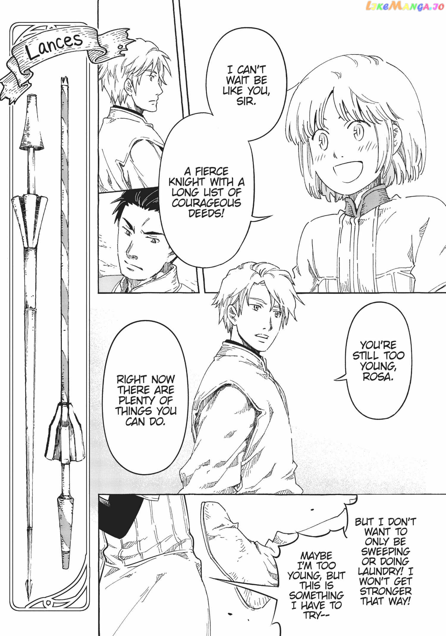 Kishi-tan wa Jouheki no Naka de Hana Hiraku Chapter 5 - page 5