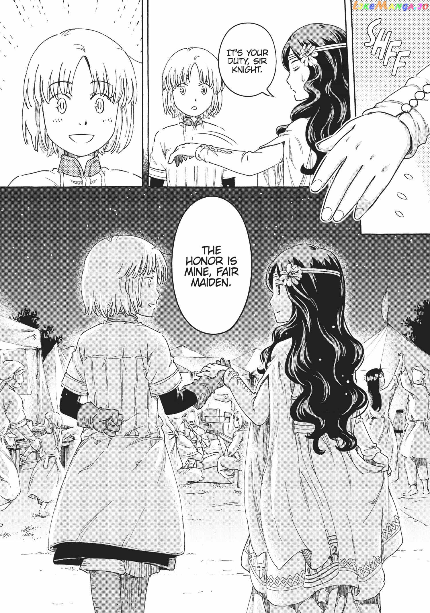 Kishi-tan wa Jouheki no Naka de Hana Hiraku Chapter 6 - page 12