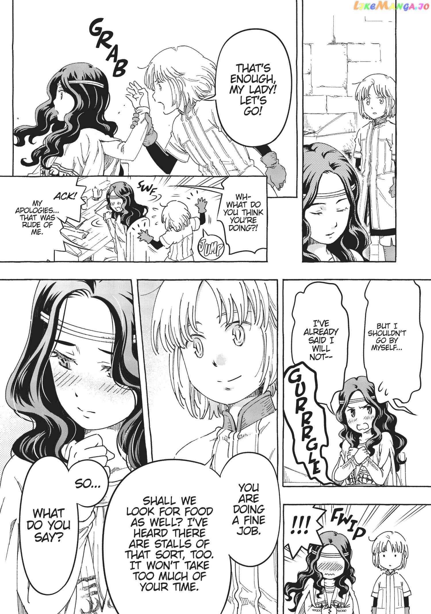 Kishi-tan wa Jouheki no Naka de Hana Hiraku Chapter 6 - page 6