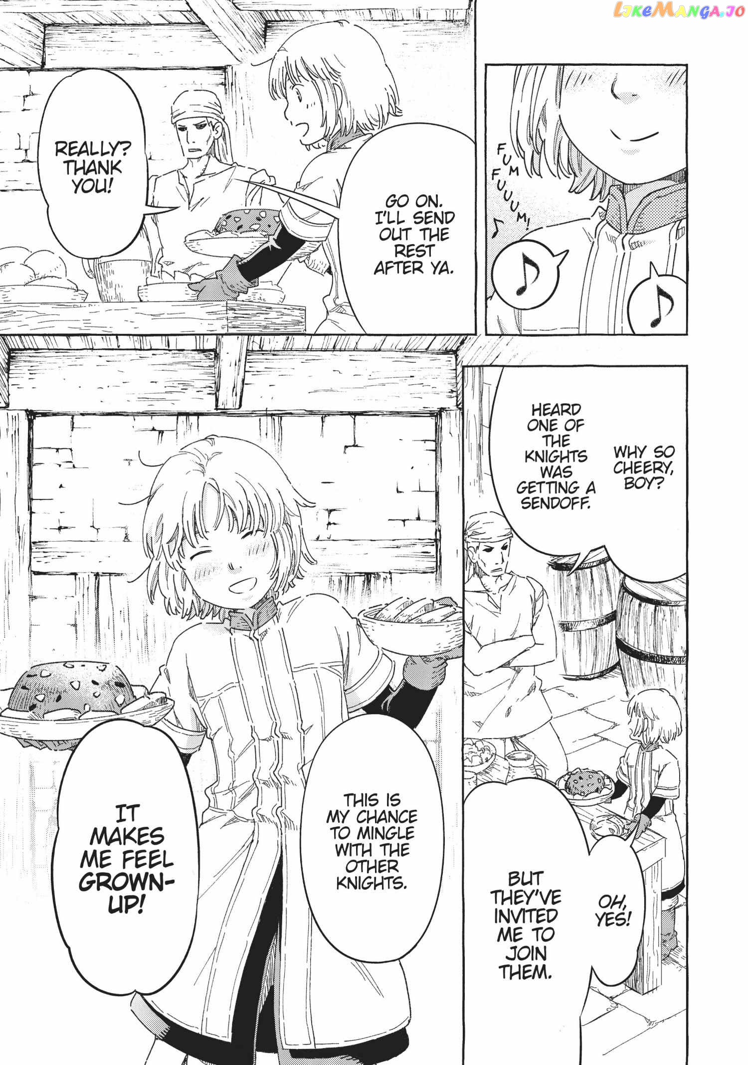 Kishi-tan wa Jouheki no Naka de Hana Hiraku Chapter 7 - page 1