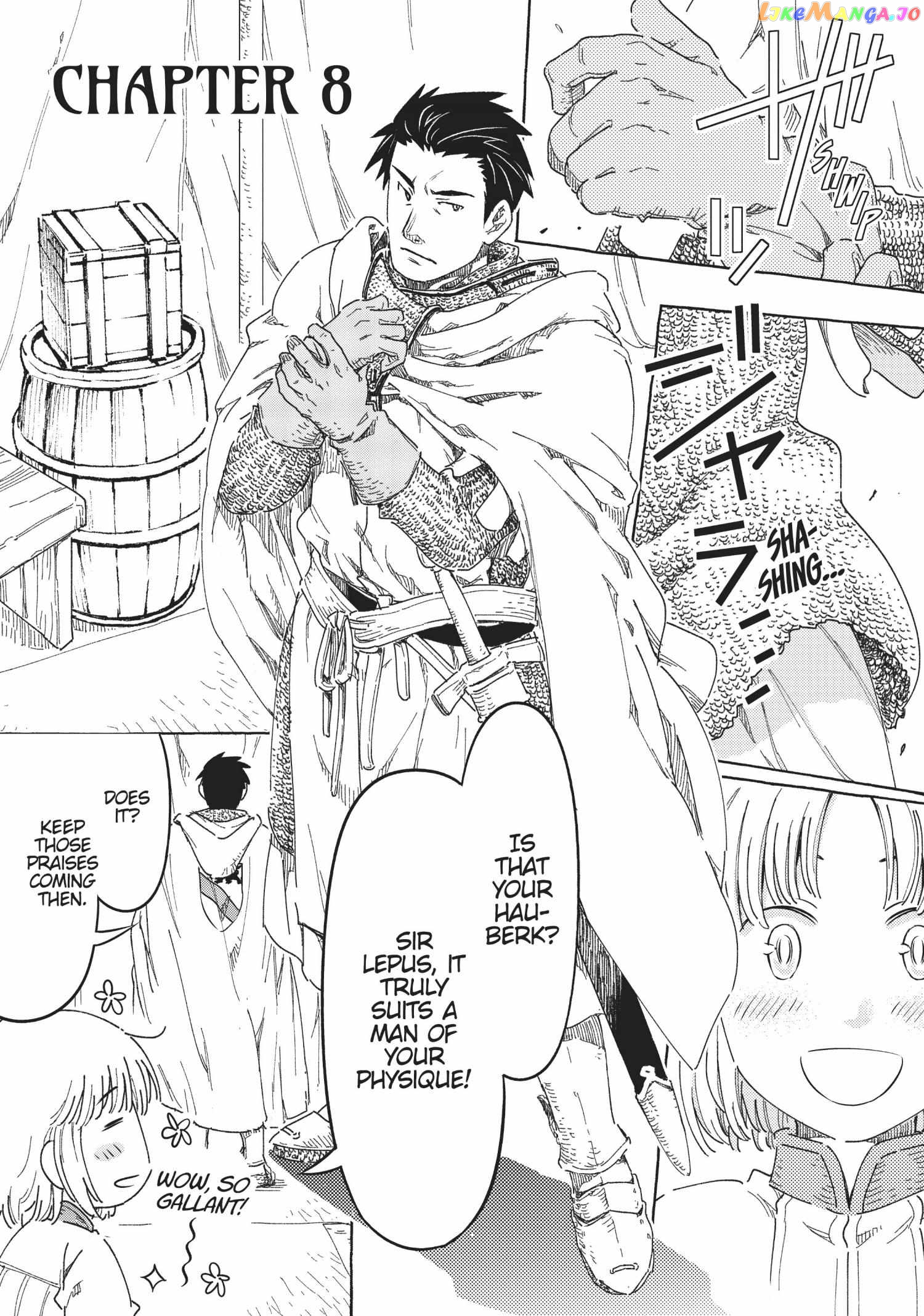 Kishi-tan wa Jouheki no Naka de Hana Hiraku Chapter 8 - page 1