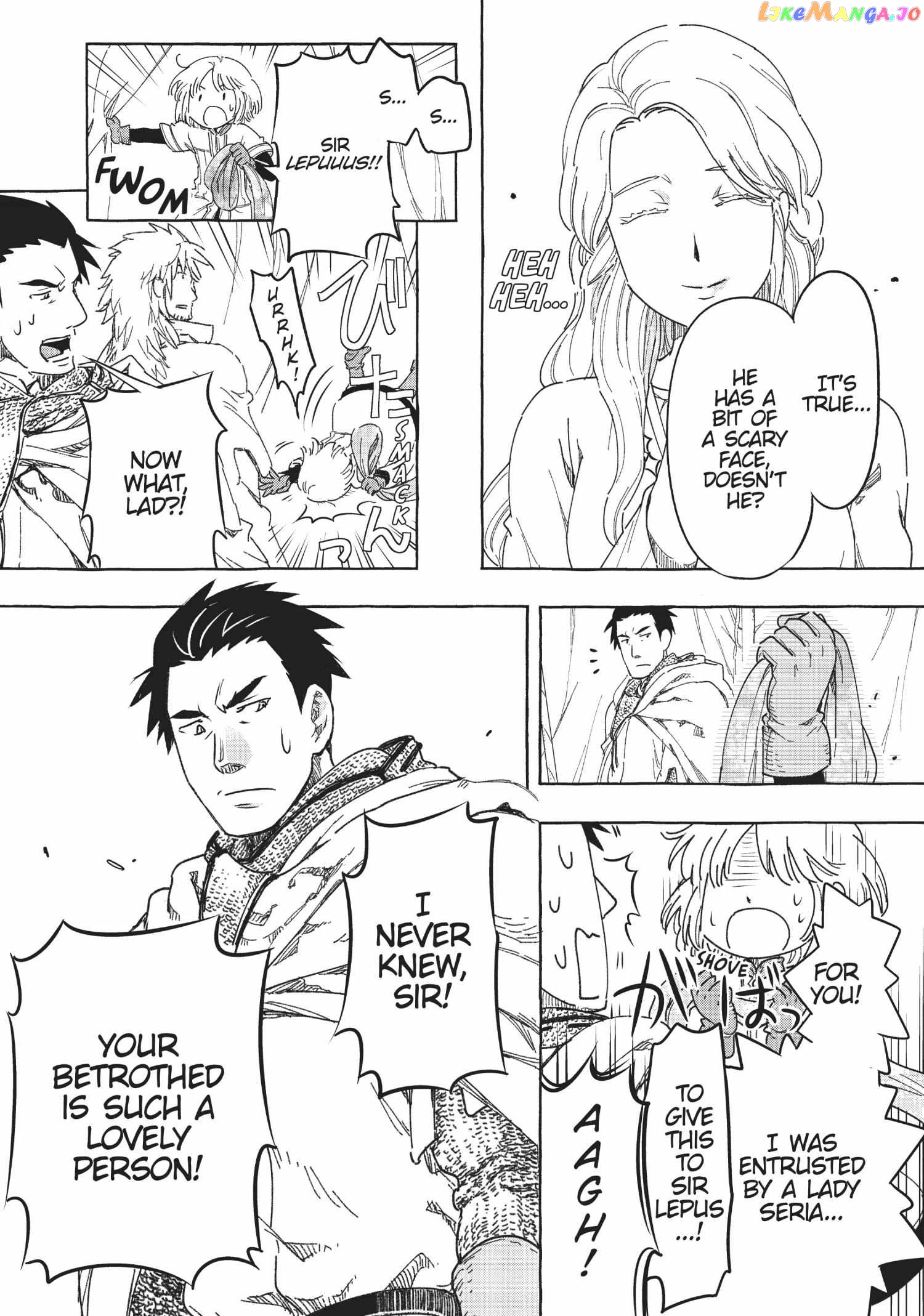Kishi-tan wa Jouheki no Naka de Hana Hiraku Chapter 8 - page 4