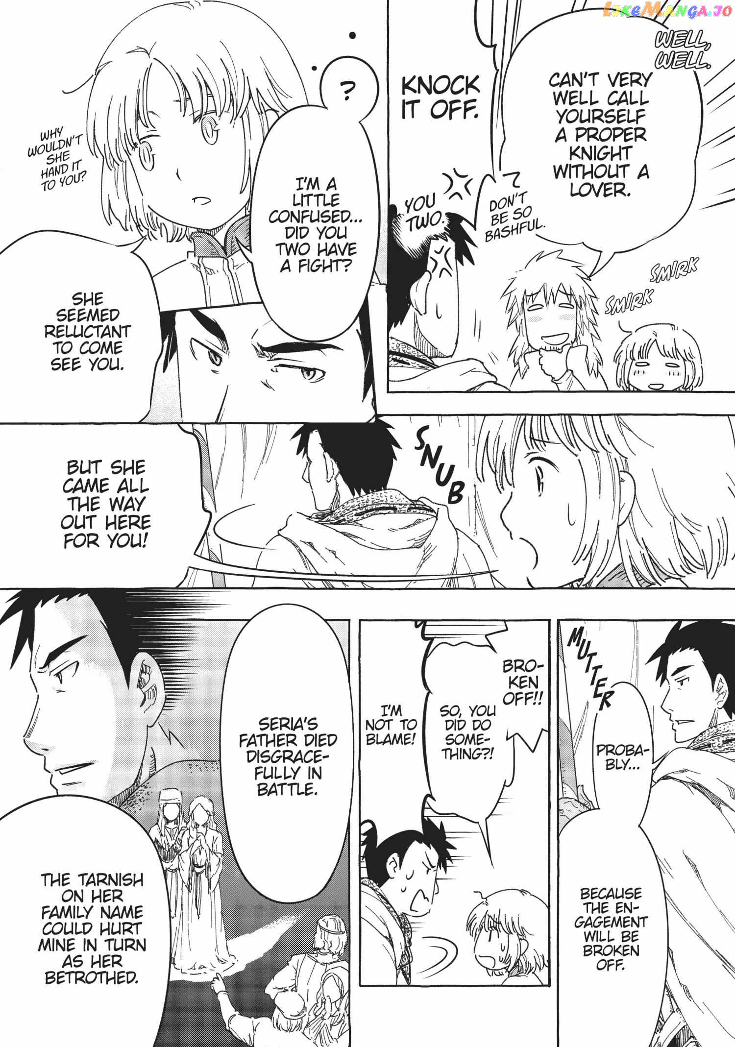 Kishi-tan wa Jouheki no Naka de Hana Hiraku Chapter 8 - page 6