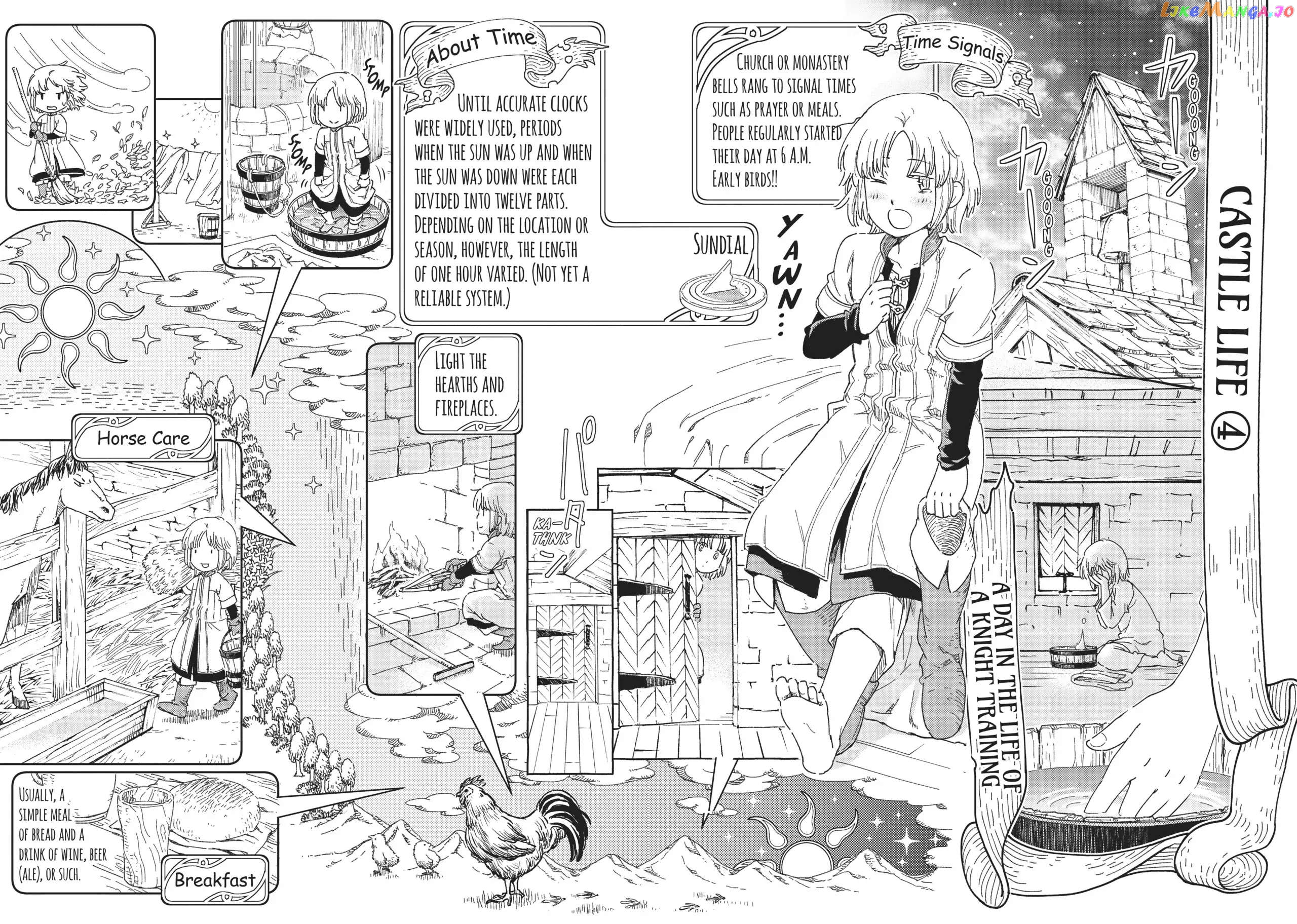 Kishi-tan wa Jouheki no Naka de Hana Hiraku Chapter 14.5 - page 1