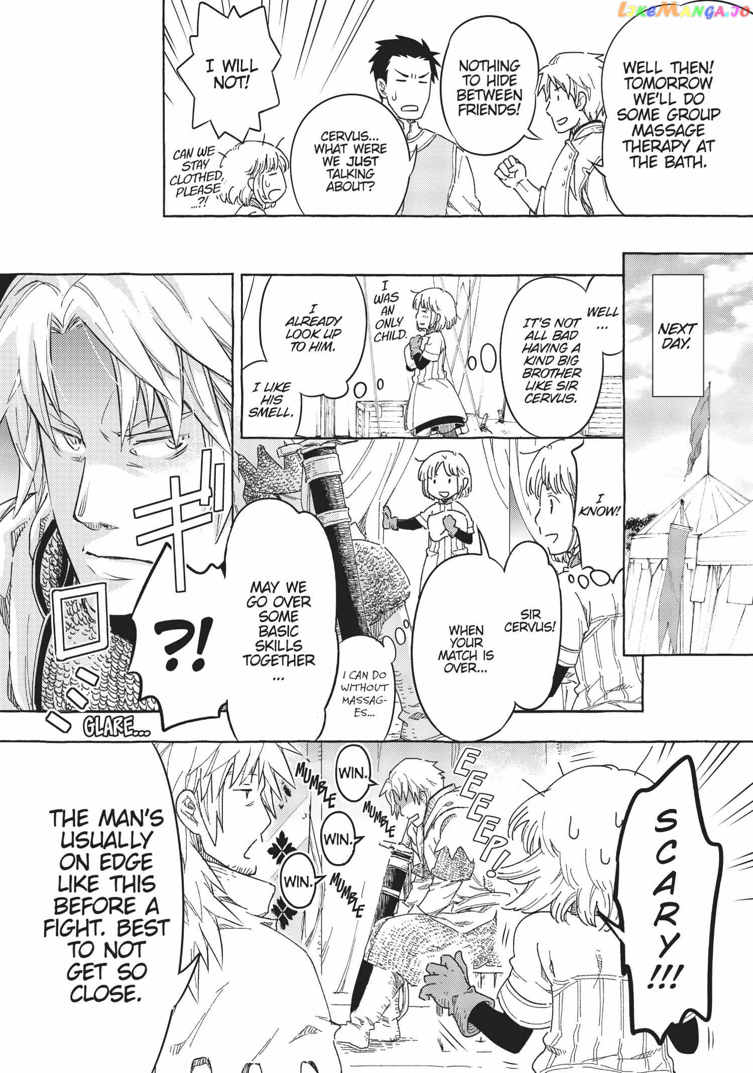 Kishi-tan wa Jouheki no Naka de Hana Hiraku Chapter 9 - page 12